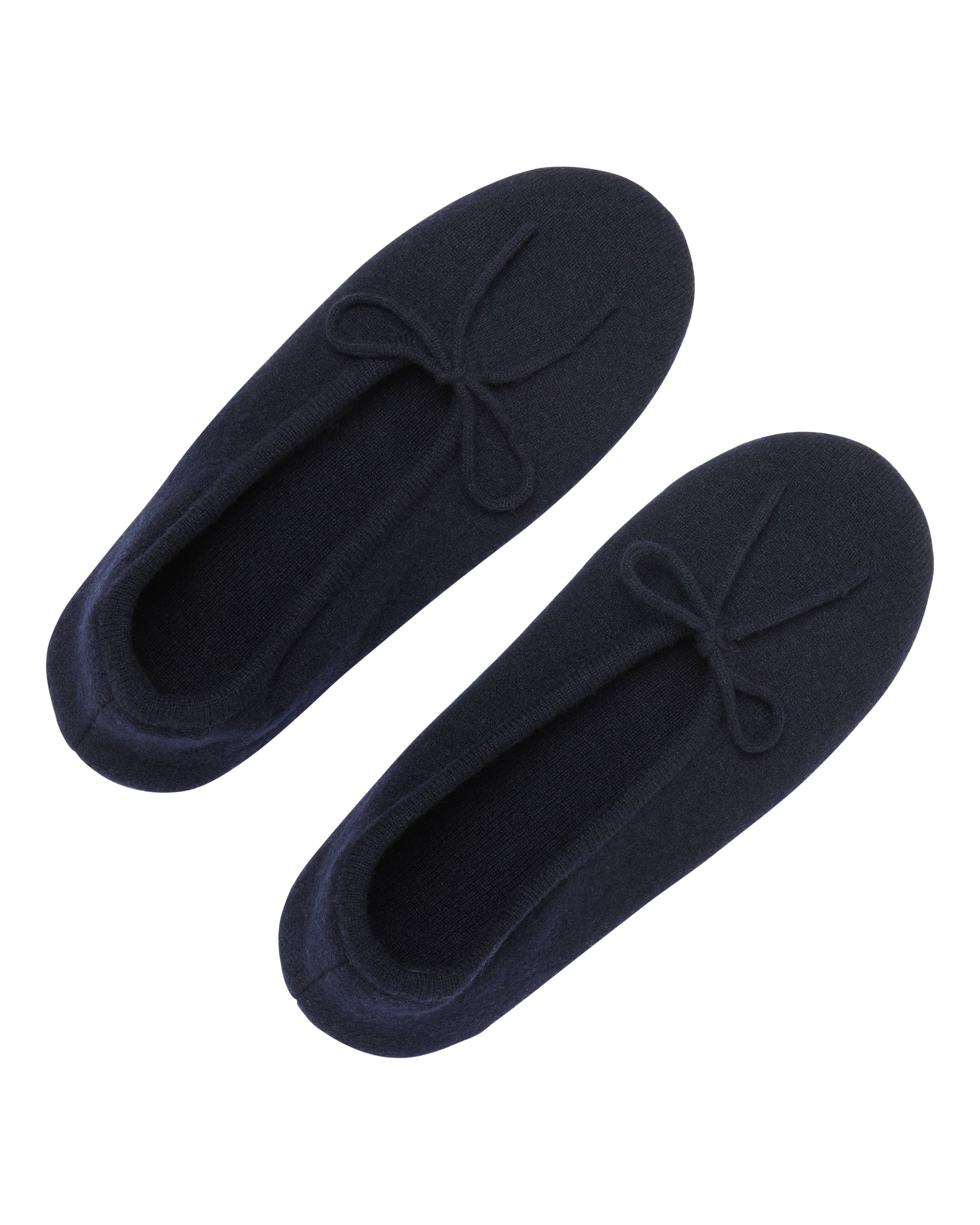 Premium Women's Cashmere Slippers - Soft Navy Blue House Shoes for Winter Comfort - Perfect for Indoor Lounging, Spa Days & Cozy Evenings at Home