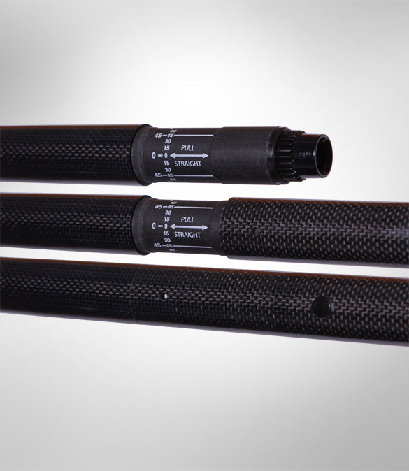 Camano Carbon 2-Piece Straight Shaft Fishing Rod - Lightweight & Durable Graphite Construction for Freshwater & Saltwater Fishing - Perfect for Bass, Trout, and Walleye Anglers