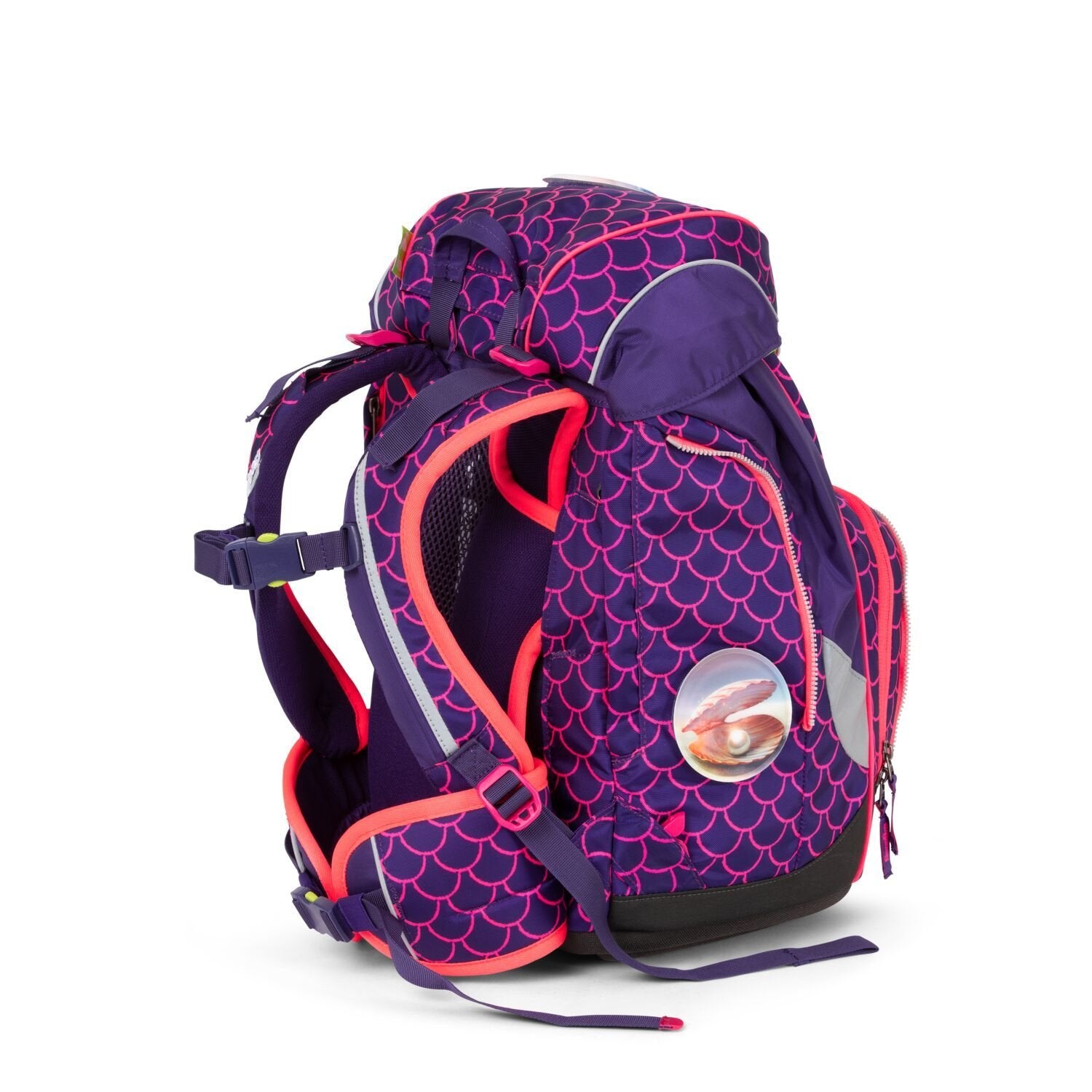 Ergobag School Backpack 6-Piece Set - Lightweight, Durable & Spacious for Kids & Teens | Perfect for School, Travel & Outdoor Adventures | PearlDiveBear