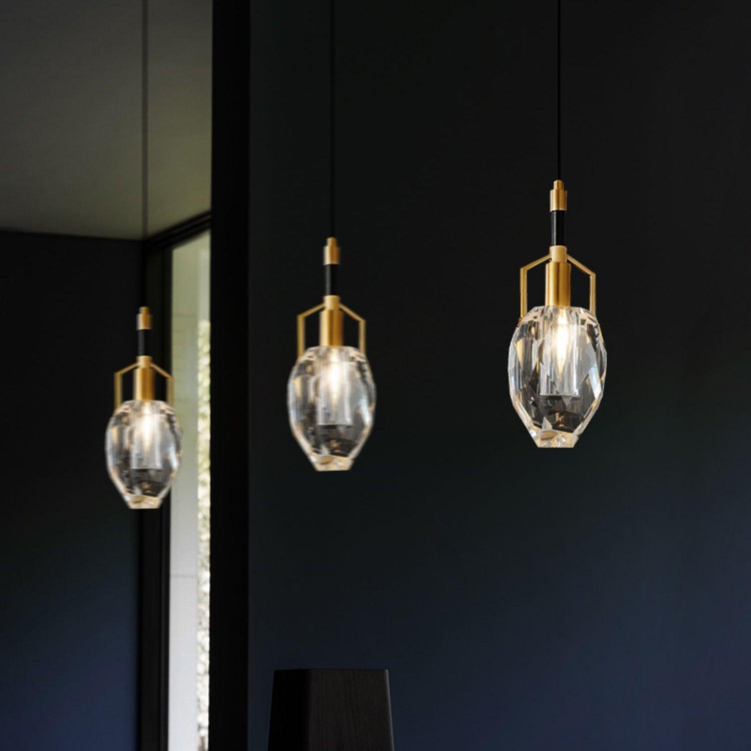 Lavilla Modern Pendant Light - Elegant Hanging Lamp for Kitchen Island, Dining Room, and Living Room Decor - Adjustable Height & Dimmable LED Lighting