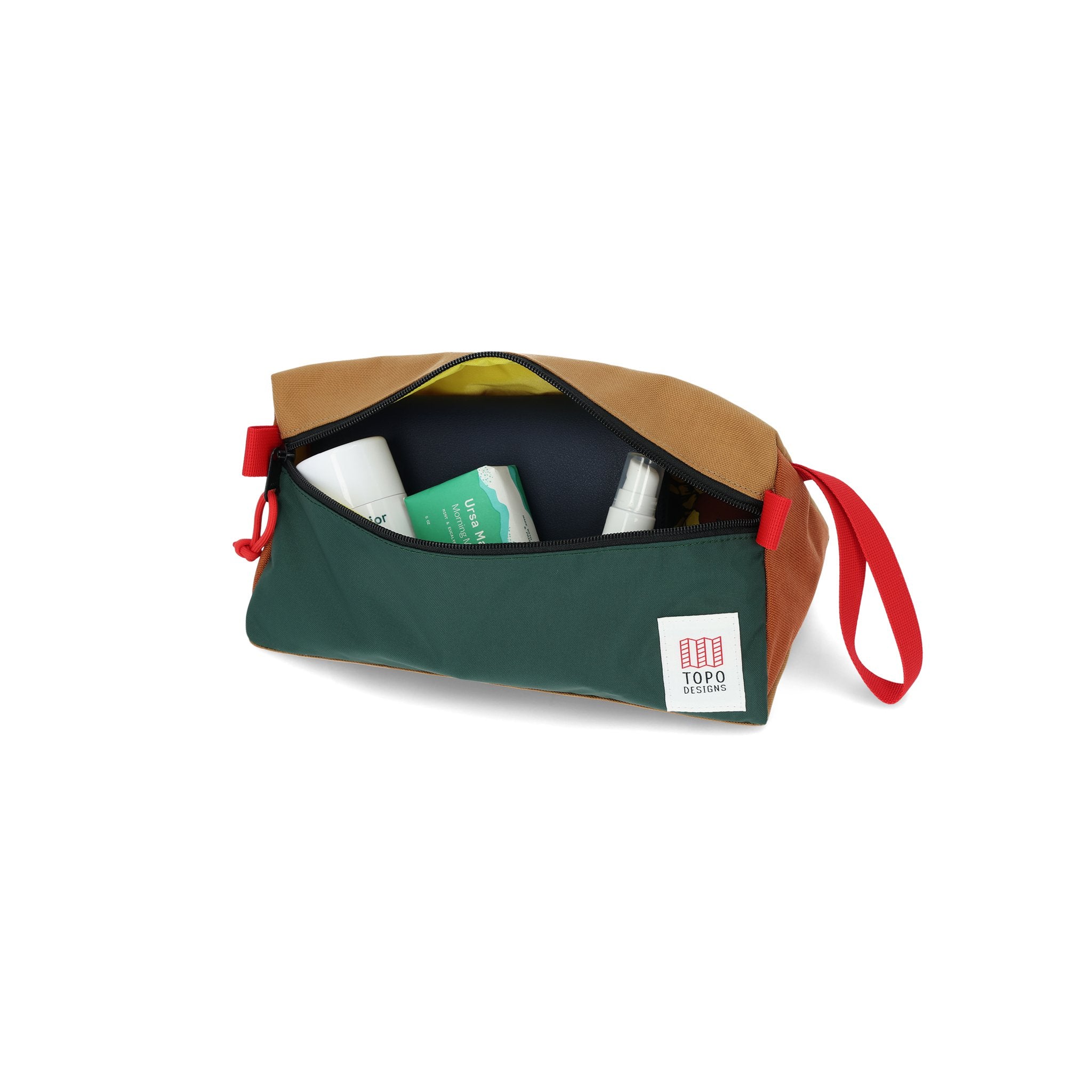 Premium Leather Dopp Kit for Men - Travel Toiletry Bag with Hanging Hook - Perfect for Gym, Business Trips & Weekend Getaways