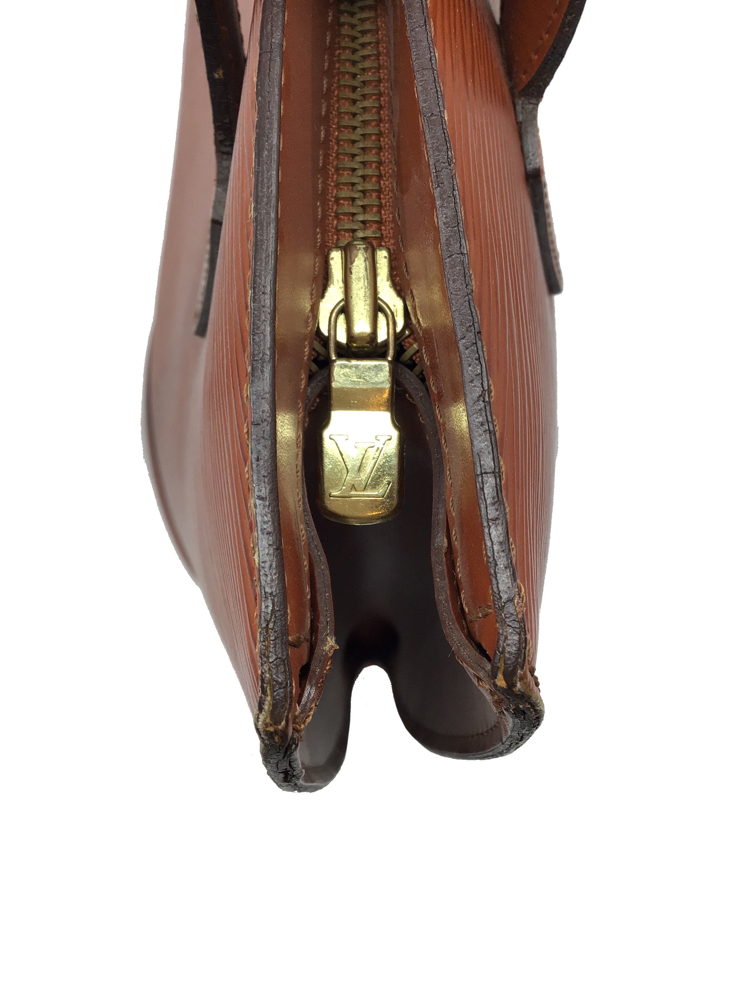 Authentic Louis Vuitton Epi Leather Saint Jacques PM Handbag - Luxury Crossbody Bag for Women, Perfect for Work, Travel & Everyday Use