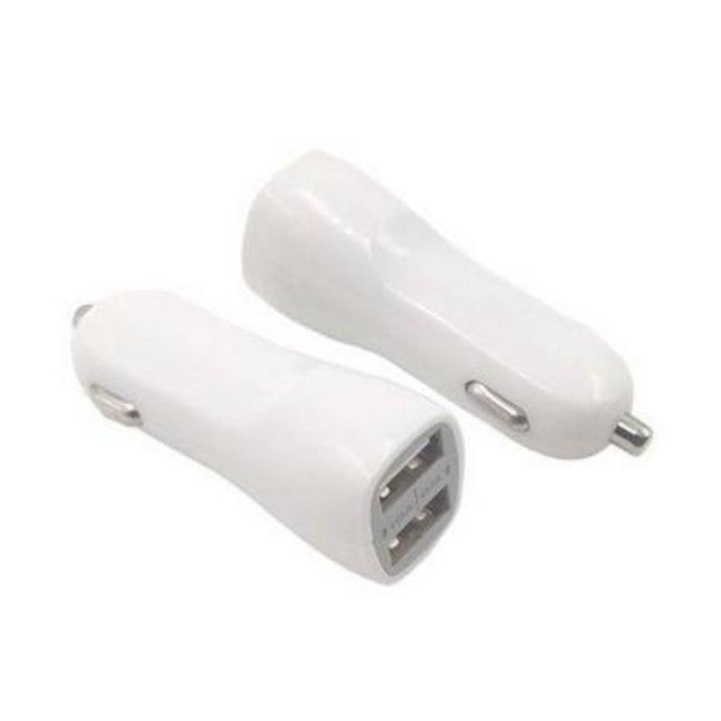 Fast Car Charger - 2.4A Dual USB Port Quick Charge for iPhone & Android - Perfect for Road Trips & Commuting