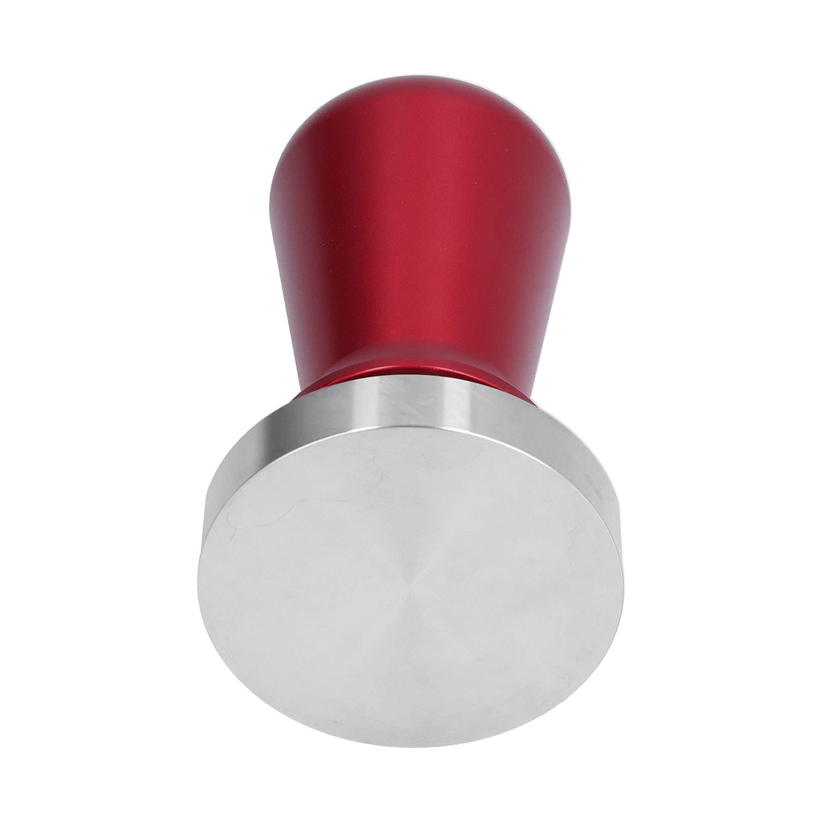 Premium Stainless Steel Coffee Powder Tamper with Comfortable Grip - Consistent Pressure, Anti-Slip Base for Perfect Espresso - Ideal for Home Baristas & Coffee Shops (Red) - Perfect for Espresso Machines, French Press & Coffee Brewing