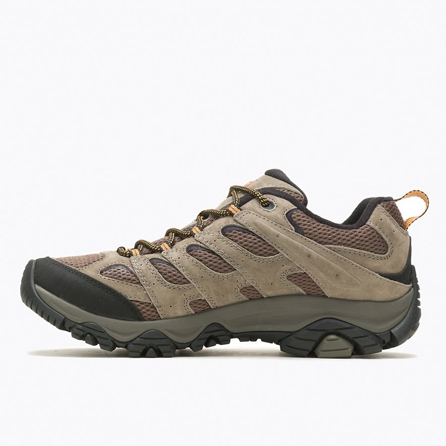 Merrell Moab 3 Wide Waterproof Hiking Shoes for Men - Lightweight & Durable Outdoor Trail Boots for Hiking, Camping and Backpacking Adventures