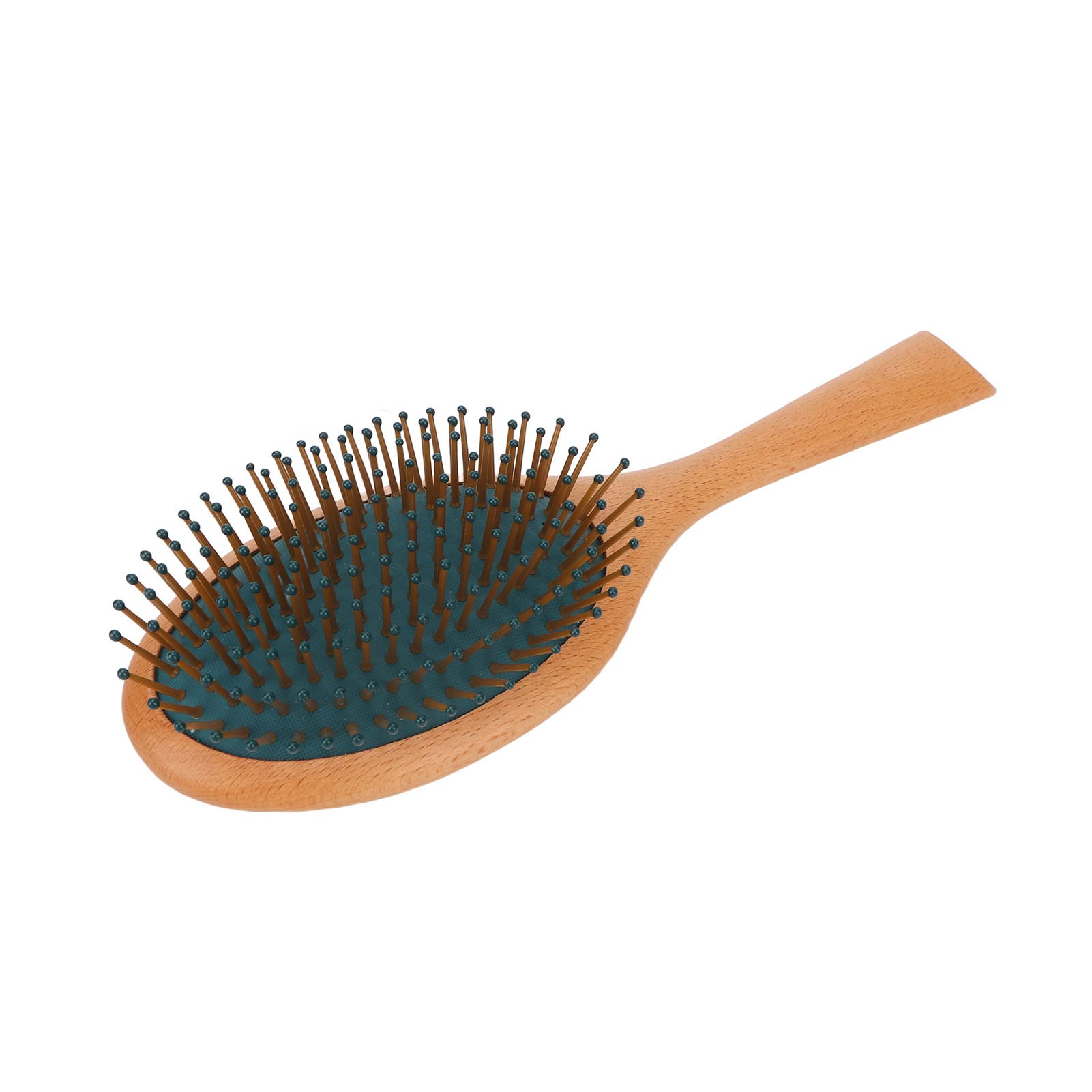 **Wooden Handle Air Cushion Hair Brush – Detangling & Massage Comb for Smooth & Healthy Hair – Perfect for Daily Styling, Salon Use & Scalp Care**