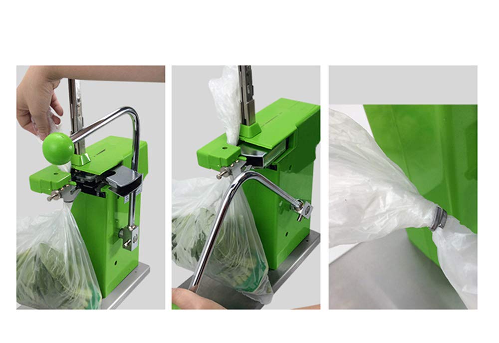 711 Aluminum Nail Plastic Bag Neck Sealer - Commercial Pouch Packing Machine with 4000pcs Aluminum Nails for Supermarkets, Retail Stores & Food Packaging