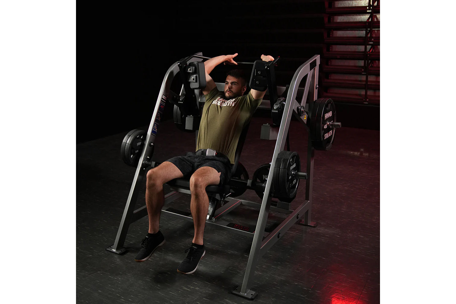 Hammer Strength Plate Loaded Pullover Machine - Commercial Gym Equipment for Back & Shoulder Workouts - Perfect for Home & Commercial Gym Strength Training