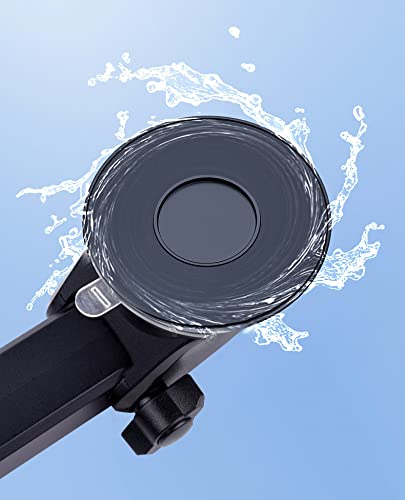 Universal Car Phone Holder Mount - Long Arm, Thick Case & Big Phone Compatible - Hands-Free Dashboard, Windshield & Air Vent Phone Mount for iPhone, Samsung & All Smartphones - Perfect for Commuting, Road Trips & GPS Navigation