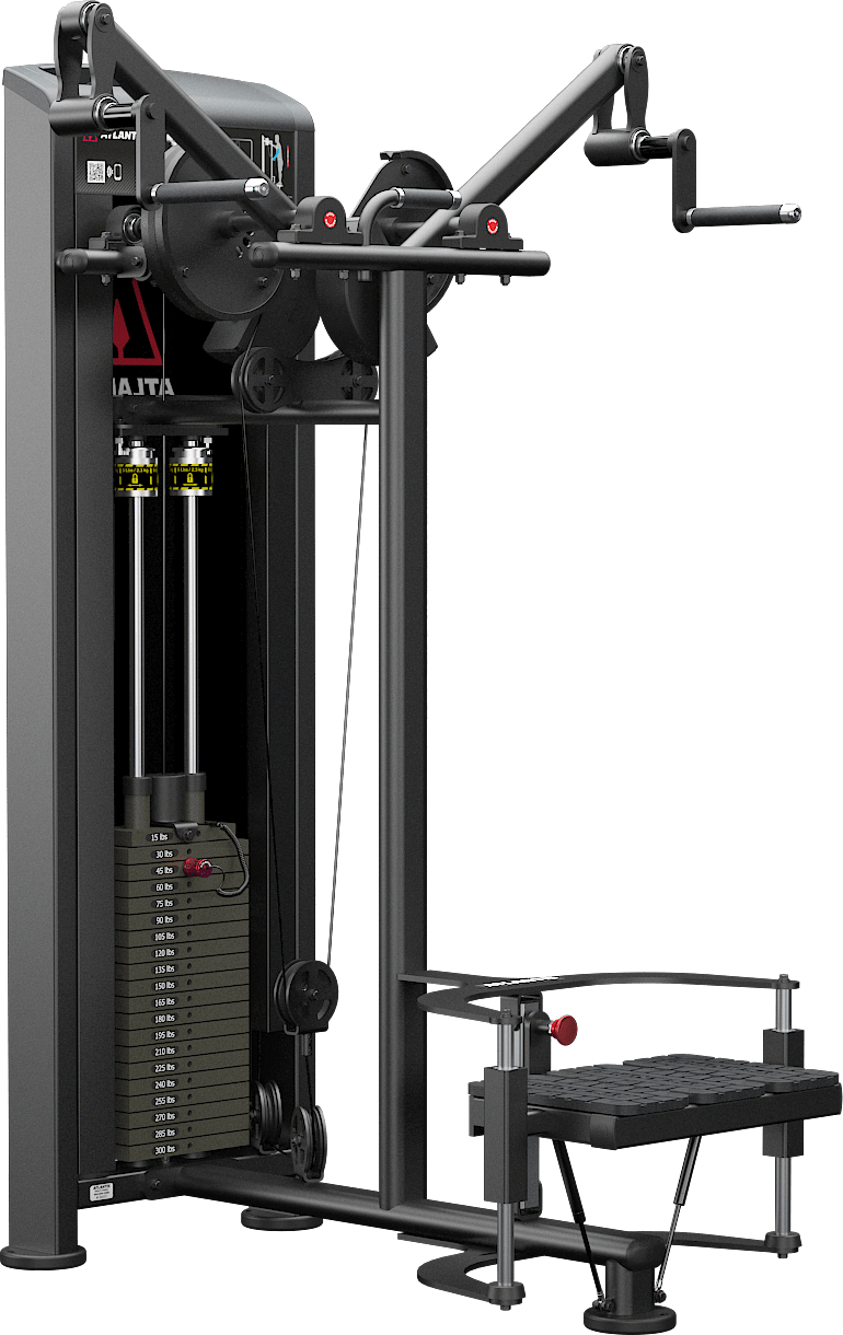 ATLANTIS Vertical Pec Fly Machine - Professional Gym Equipment for Chest Workouts - Perfect for Home & Commercial Gyms, Fitness Centers