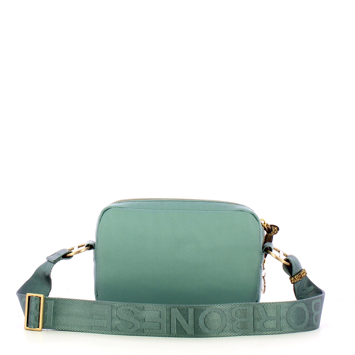 Borbonese Small Edera OP Naturale Camera Case 933333AZ1 - Stylish & Compact for Travel, Daily Use & Photography Accessories
