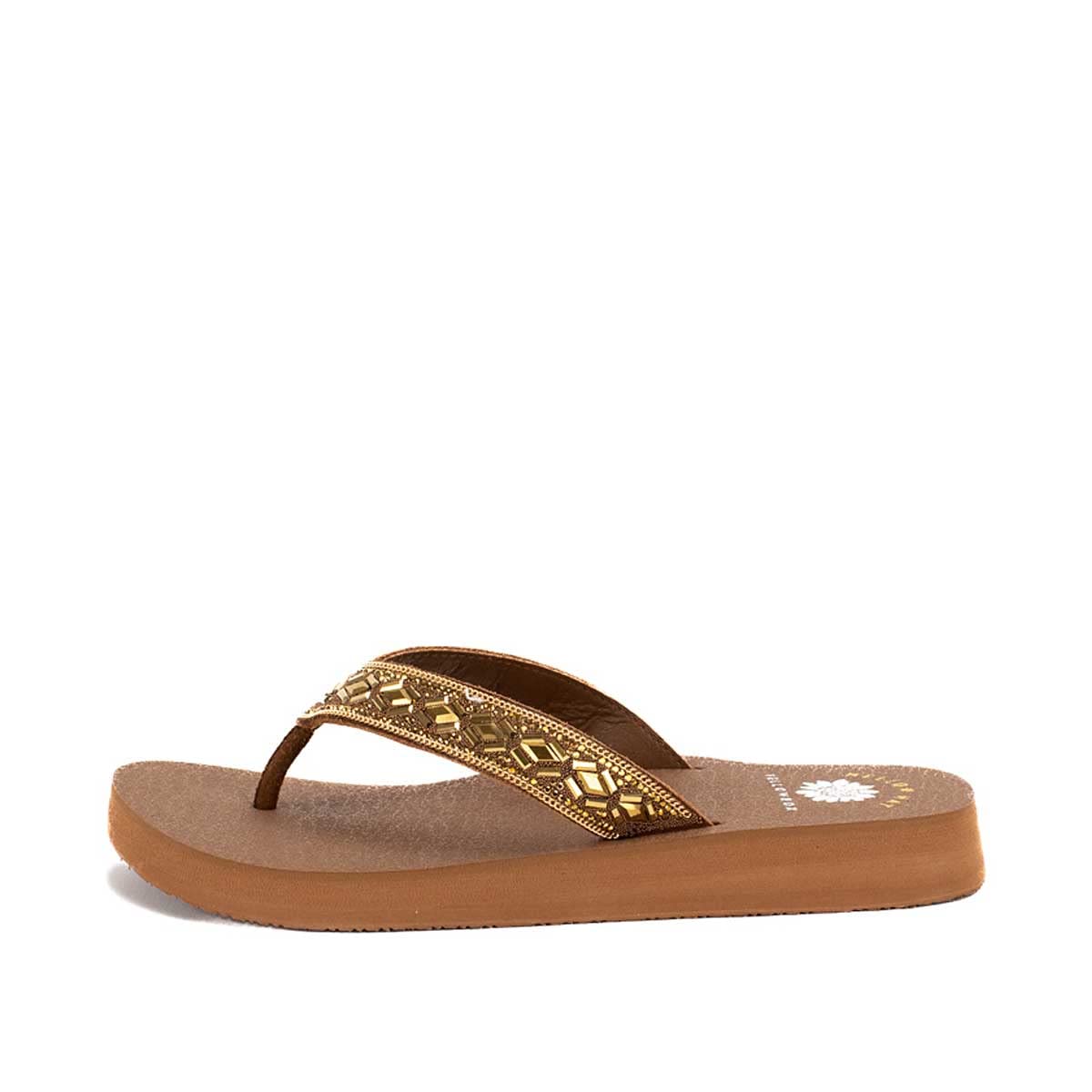 Yellow Box Nayeli Women's Comfortable Sandals - Stylish Casual Summer Shoes for Walking, Beach & Outdoor Activities