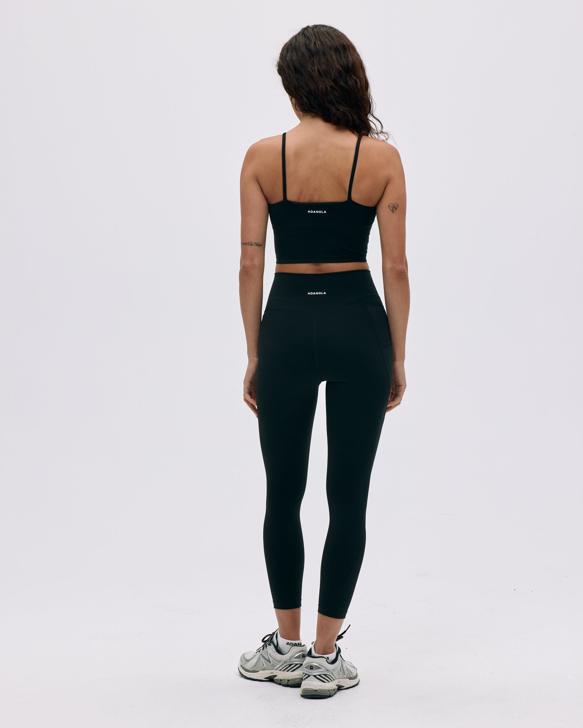 Ultimate Pocket Leggings for Women - High Waist Yoga Pants with Side Pockets - Soft Stretchy Workout Leggings - Black - Perfect for Running, Gym, Travel & Lounge