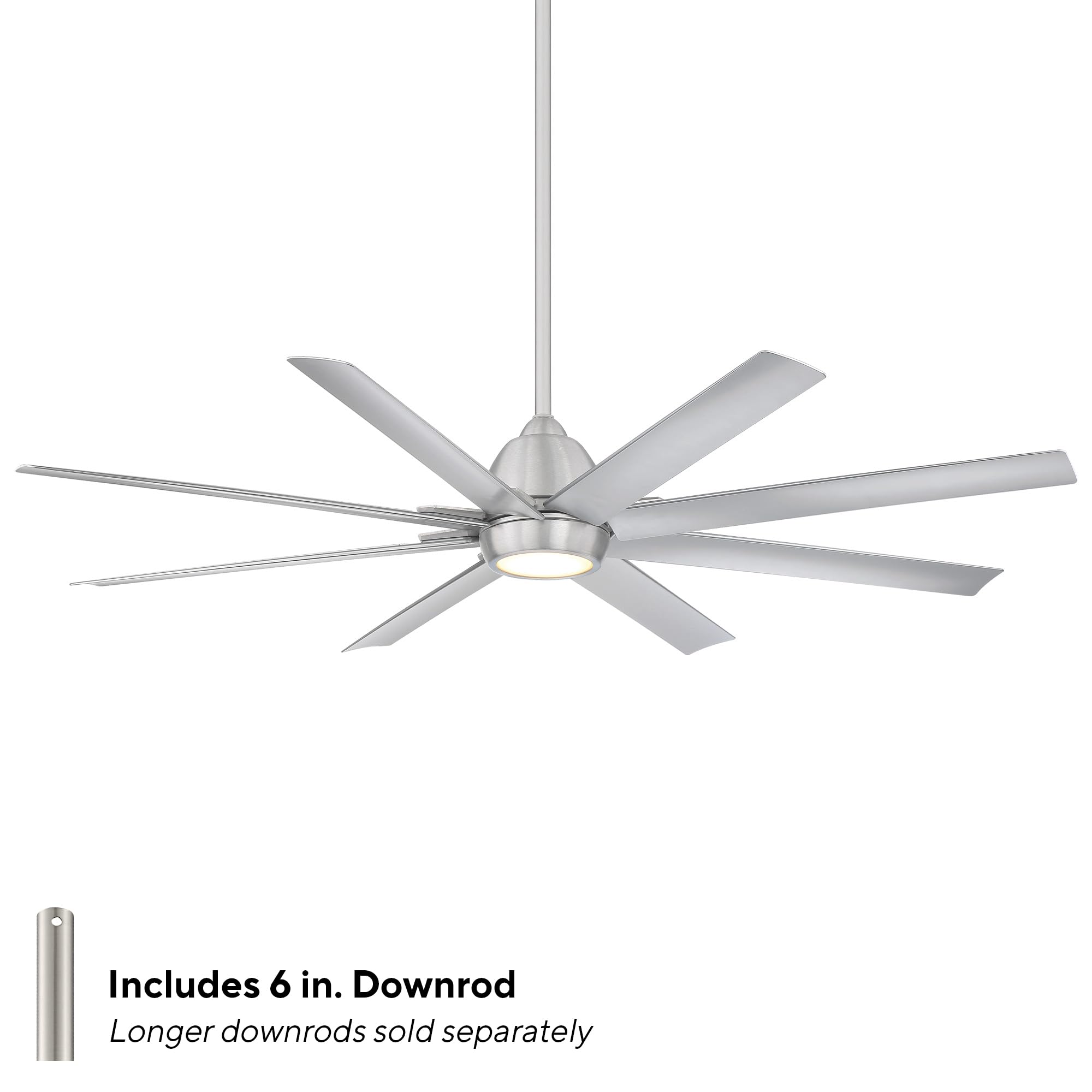 Smart Ceiling Fan with Remote - WAC Mocha XL 66