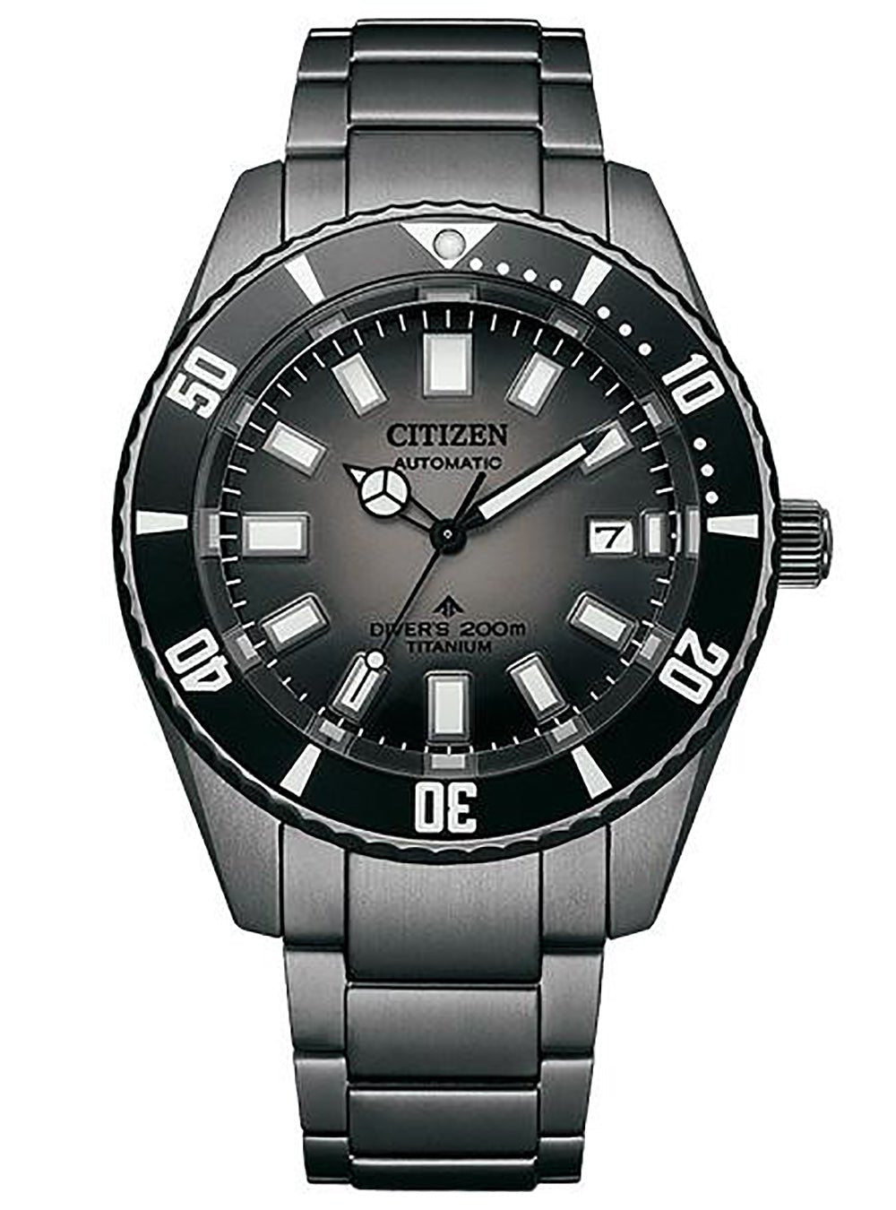 CITIZEN PROMASTER MARINE Super Titanium Diver Watch NB6025-59H with Japan Movement - Perfect for Scuba Diving, Water Sports & Luxury Everyday Wear