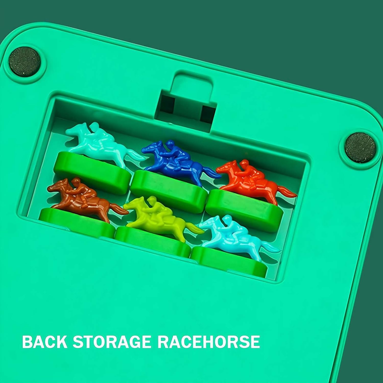 Electric Horse Racing Game Set - 6 Horses Electronic Racing Board Game with Chessboard for Kids & Adults - Fun Family Party Game for Indoor Entertainment