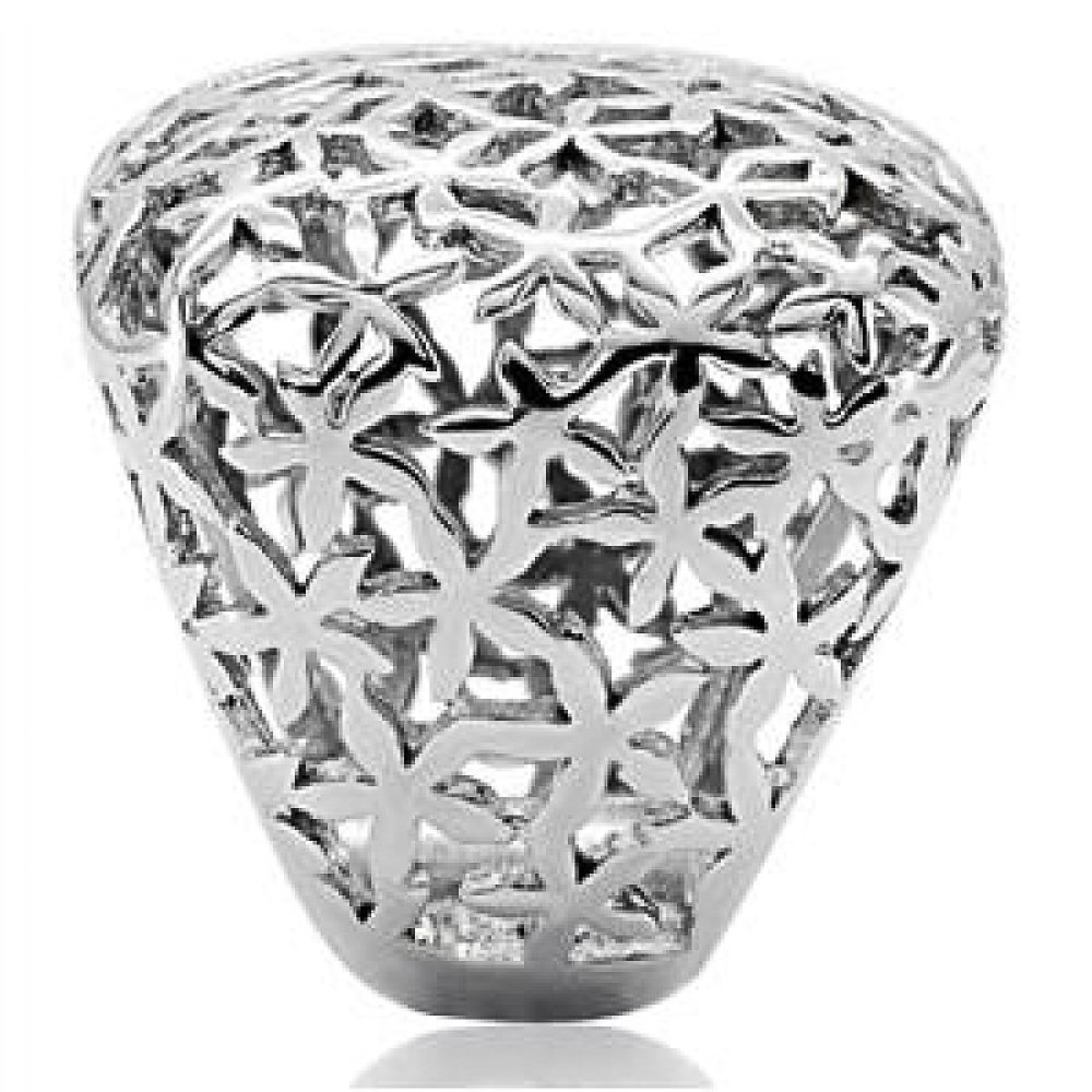 Marimor 316L Stainless Steel Ring for Women - Size 5-10 - Elegant Square Jewelry for Everyday Wear