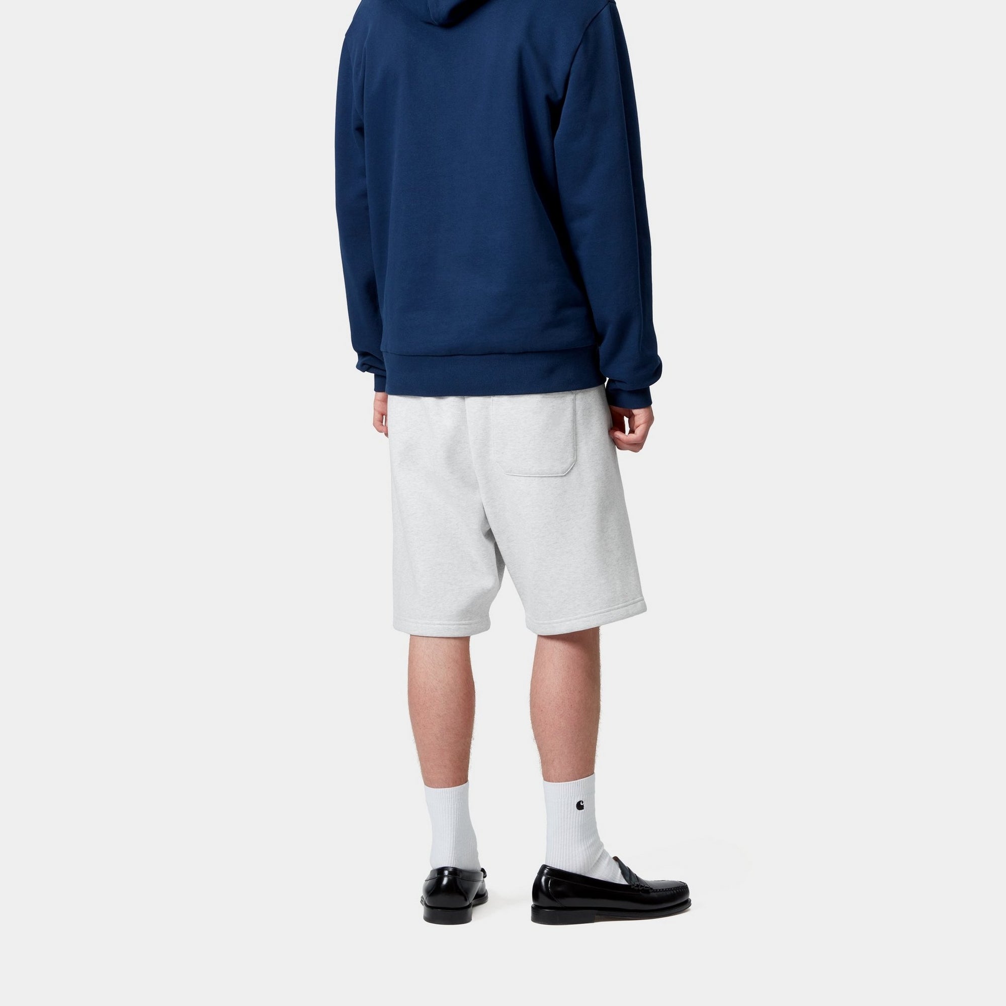Chase Sweat Shorts for Men - Lightweight & Breathable Ash Heather Workout Shorts - Perfect for Running, Gym & Casual Wear