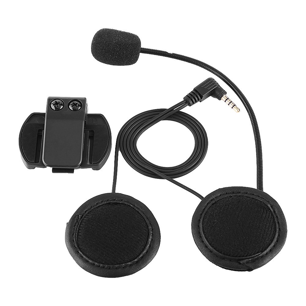 Keenso Bluetooth Headset with Microphone for V4/V6 Motorcycles - Wireless Intercom Headset for Bike Riders, Noise Cancelling & Hands-Free Communication - Perfect for Motorcycle Tours, Group Rides & Commuting