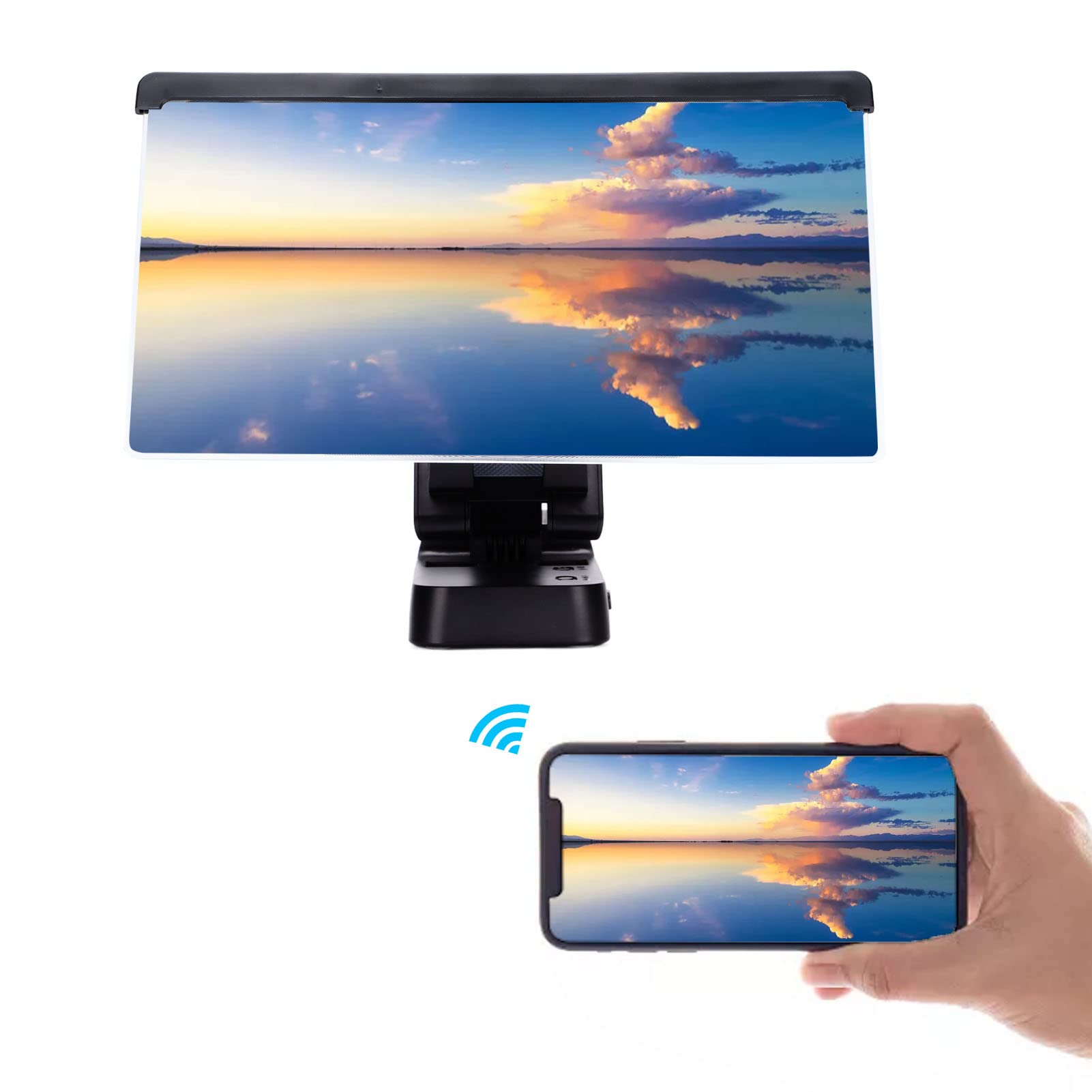 3D Screen Magnifier for Smartphones - Foldable Mobile Phone Projector with Bluetooth Speaker | HD Movie, Video & Gaming Amplifier | Perfect for Home Theater & Entertainment