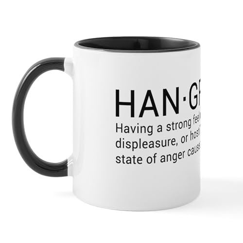 White/Black Inside - Hangry Mug