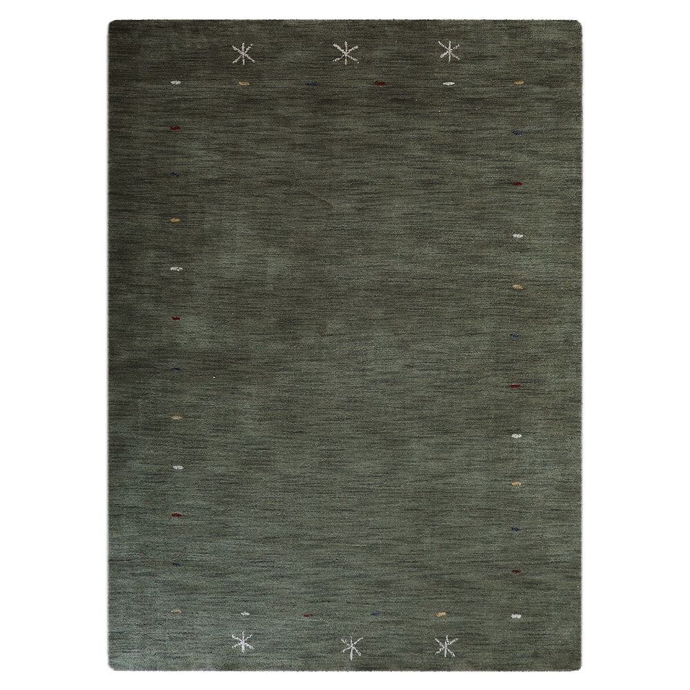 Bratislava Premium Hand Knotted Wool Rug - Luxurious Bohemian Style Area Rug for Living Room, Bedroom & Office Decor