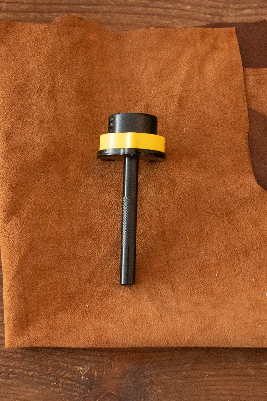 15mm x 32mm Point End Punches - High Precision Metal Hole Punch Tool for Leather, Metal, and Woodworking Projects