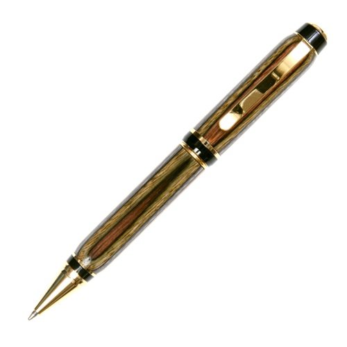 Lanier Pens Cigar Twist Pen - 24kt Gold Plated - Mountain Camouflage Design - Premium Ballpoint Pen for Business Gifts & Executive Writing