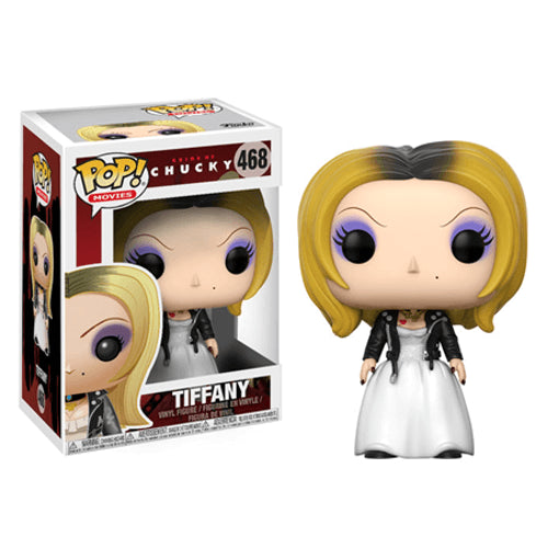 Bride of Chucky Tiffany Funko Pop! Vinyl Figure #468 - Horror Movie Collectible for Halloween Decor & Pop Culture Fans