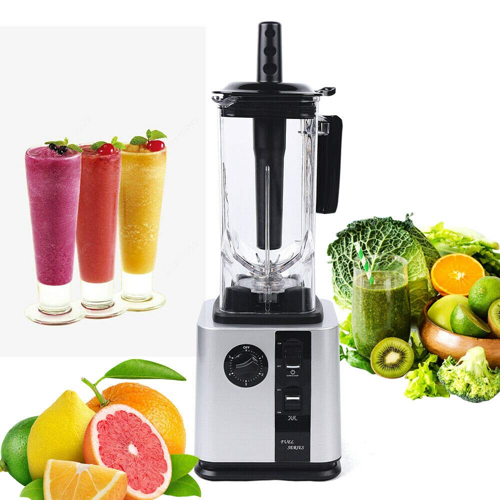 2200W Commercial Blender for Smoothies, Shakes & Juices - Professional Countertop Food Mixer with Portable Design - Ideal for Smoothie Shops, Restaurants, Home Kitchens & Healthy Lifestyles