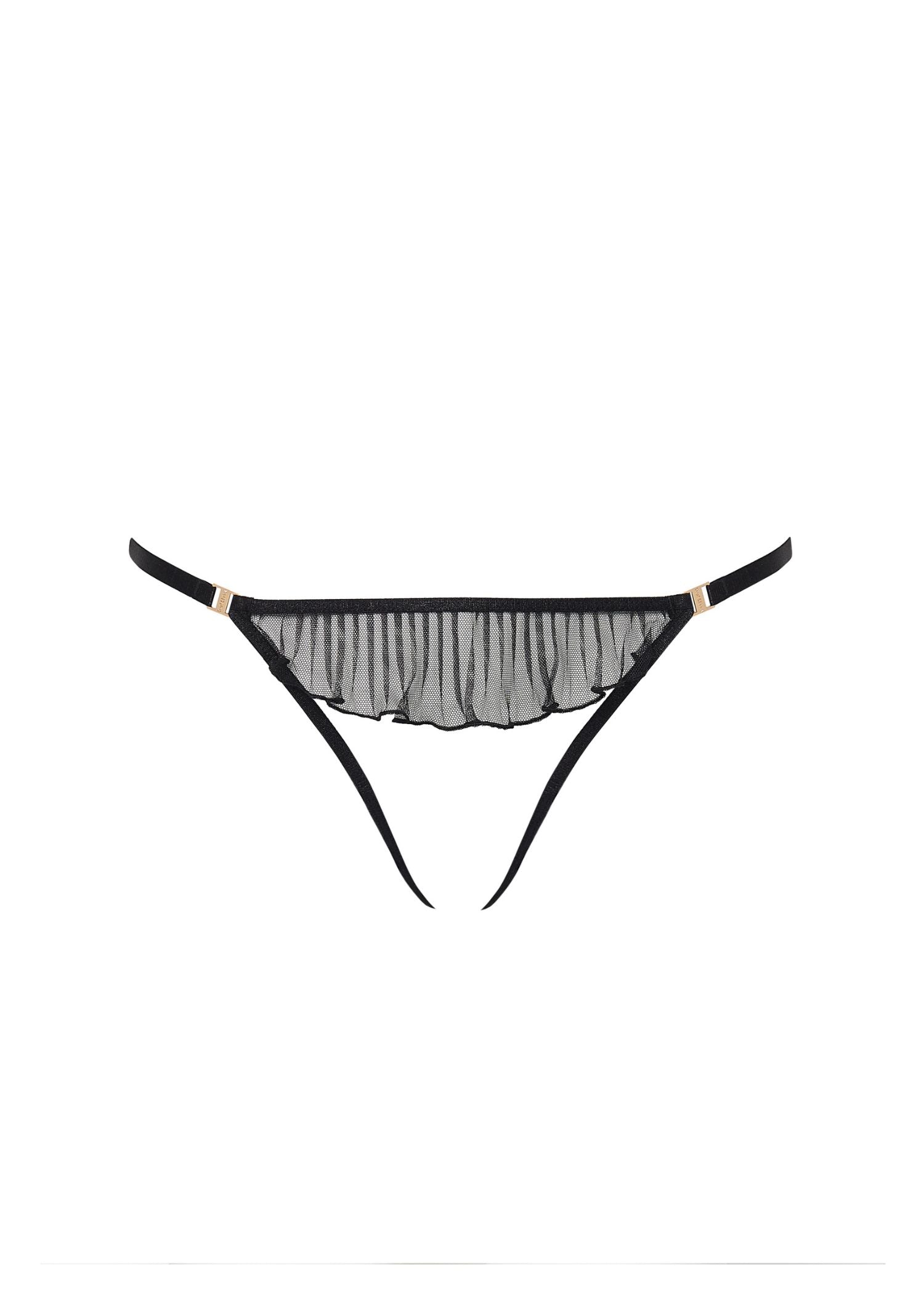 Matisse Ouvert Panty - Black Lace Underwear for Women | Comfortable & Sexy Everyday Wear | Perfect for Date Night, Lingerie Set, and Special Occasions