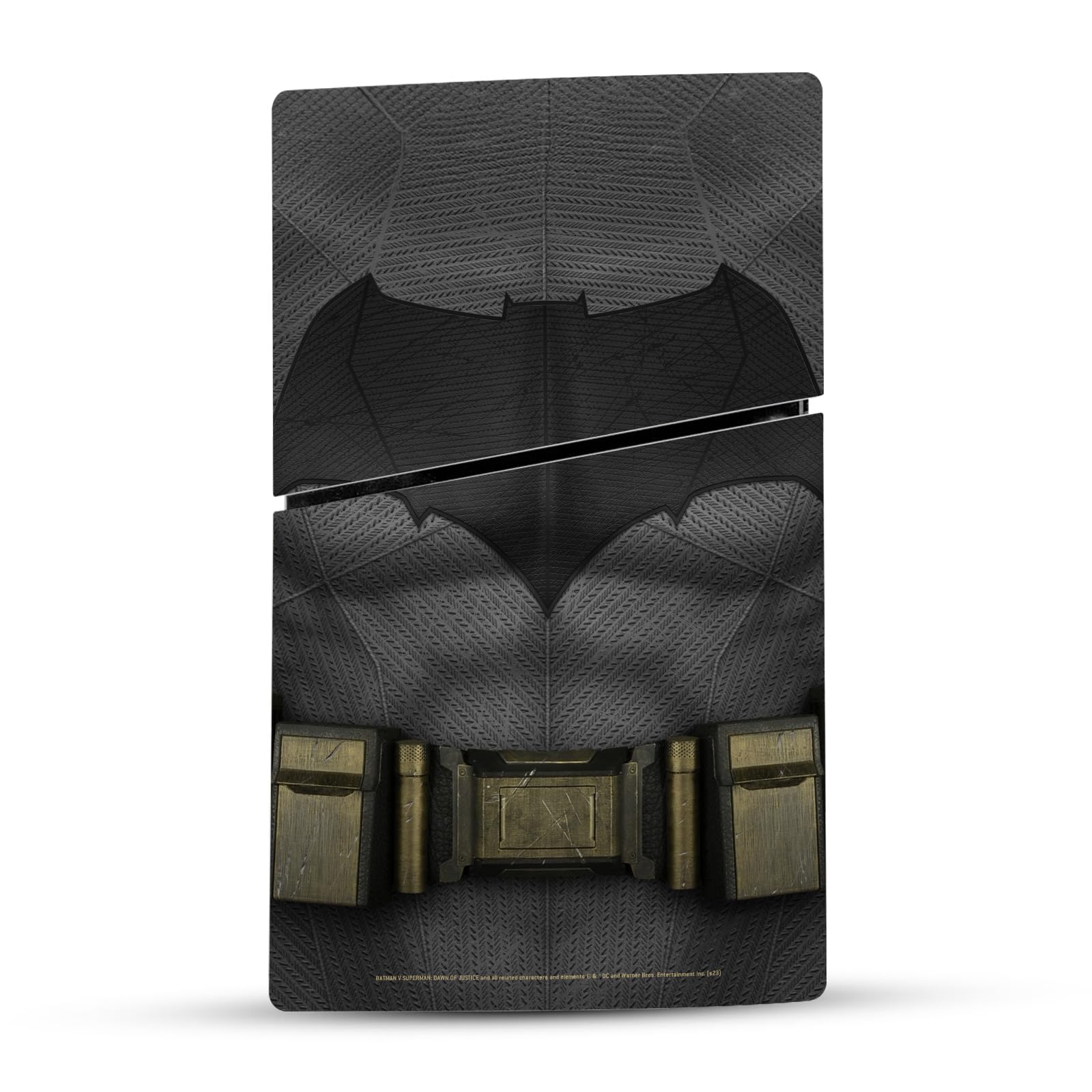 Official Batman V Superman: Dawn of Justice Vinyl Skin Sticker for PS5 Slim Digital Edition Console & Controller - Licensed Batman Costume Design - Gaming Accessories for Superhero Fans & Collectors - Perfect for Customizing Your PlayStation 5 Setup
