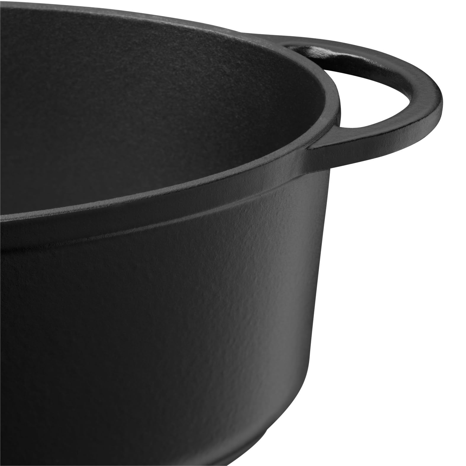 WMF Covered Roasting Pan - Premium Cast Iron Cookware, Black, 56 x 27.5 x 56 cm - Perfect for Oven Roasting, Baking, and Serving Dishes for Family Gatherings