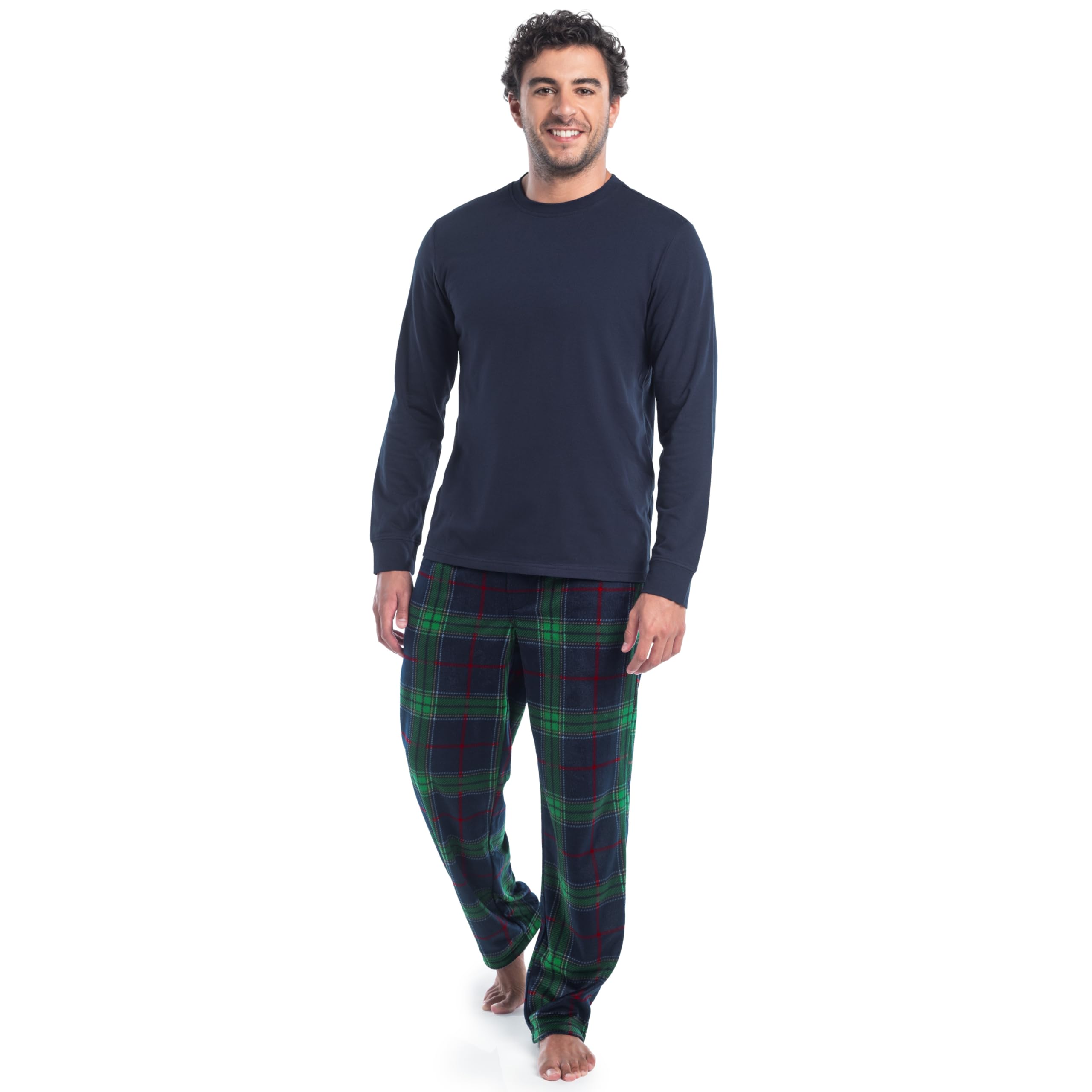 Fruit of the Loom Matching Holiday Family Pajama Set for Women, Men & Kids - Cozy Christmas Sleepwear for Family Photos & Festive Nights