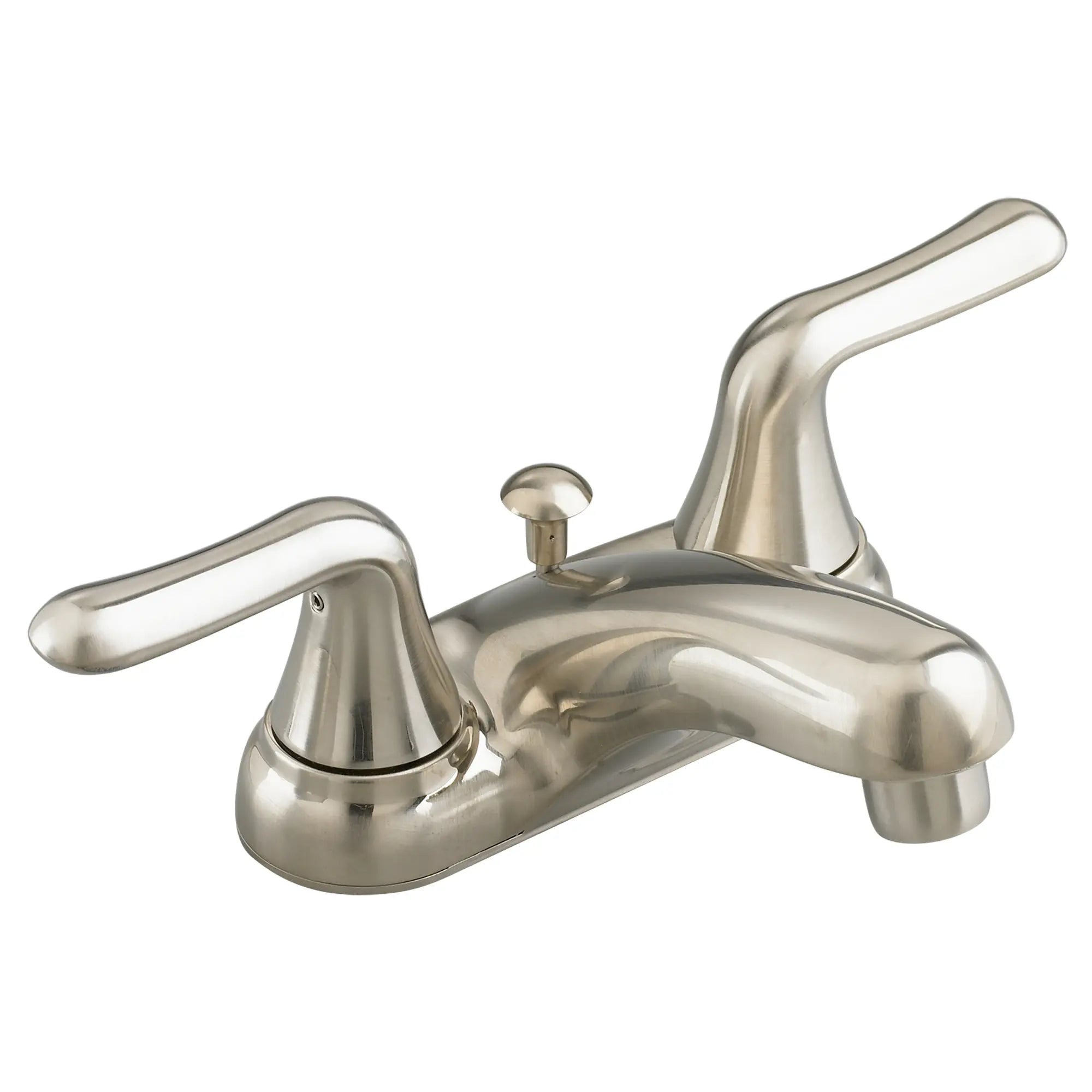 Colony® Soft 4 Inch Centerset 2 Handle Bathroom Faucet - 1.2 GPM/4.5 LPM Water-Saving Design with Lever Handles - Perfect for Modern Bathrooms, Guest Baths & Powder Rooms
