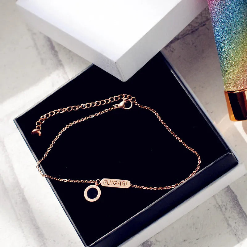 Fulvia Anklet - Elegant Adjustable Ankle Bracelet for Women | Perfect for Beach, Summer & Boho Fashion
