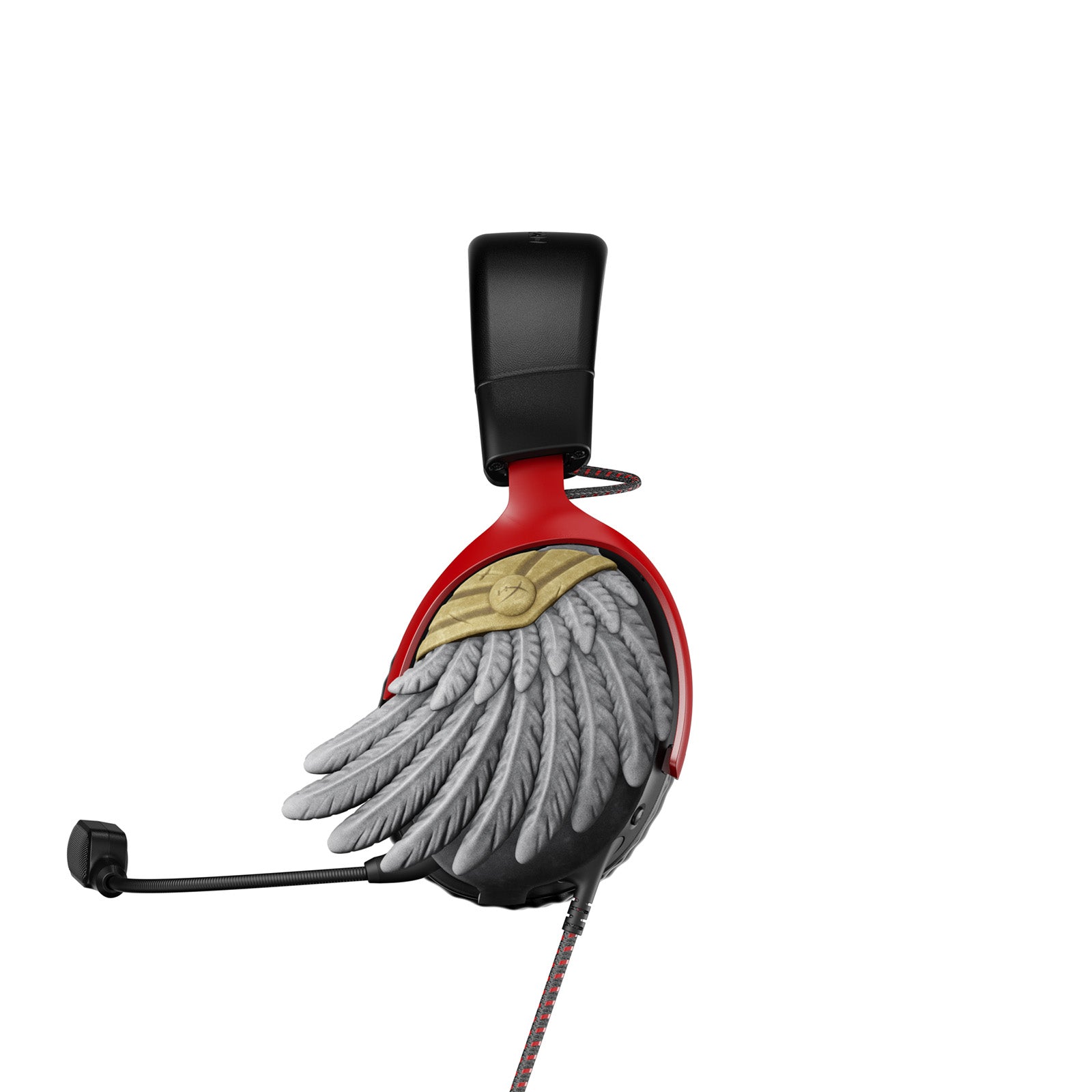 HX3D Headset Plates - Valkyrie Wings for VR Gaming Accessories | Compatible with Oculus Quest 2, Rift S | Enhance Your Virtual Reality Experience | Perfect for Gaming, Streaming & Immersive VR Adventures