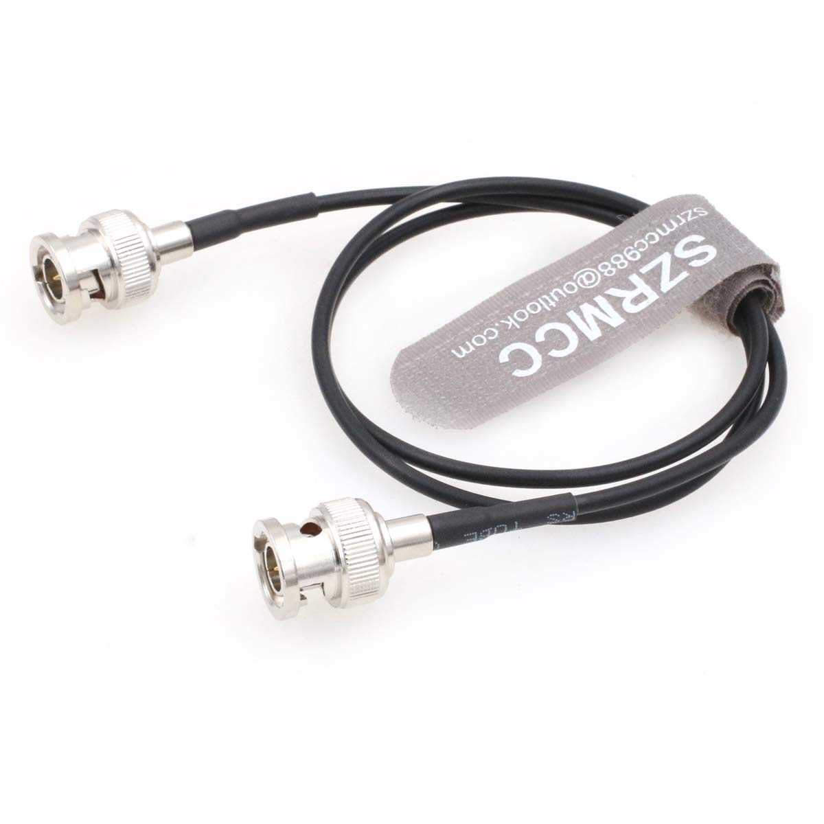 3G HD SDI Cable BNC to BNC - RG174 75ohm Thin Flexible Coaxial Video Cable for Sony FS5 FX6, Atomos Shogun Inferno, SmallHD Monitor, Blackmagic, ARRI RED Cameras - Perfect for Studio & Field Production (60cm/2ft)
