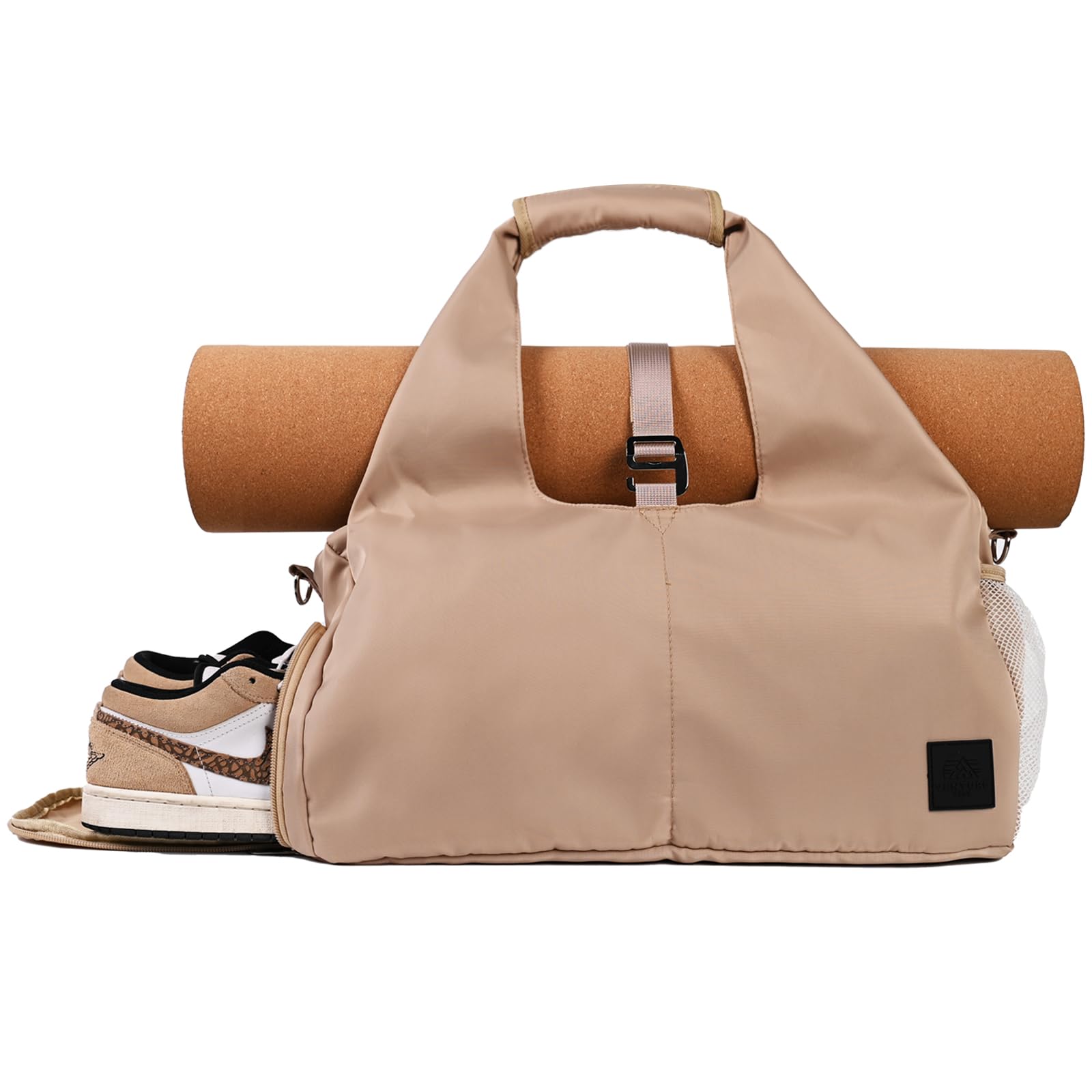 Premium Yoga Bag for Women - Durable Polyester Gym Tote with Shoulder Strap - Perfect for Pilates, Travel, Office & Beach Workouts | Ideal for Yoga Classes, Gym Sessions & Active Lifestyle