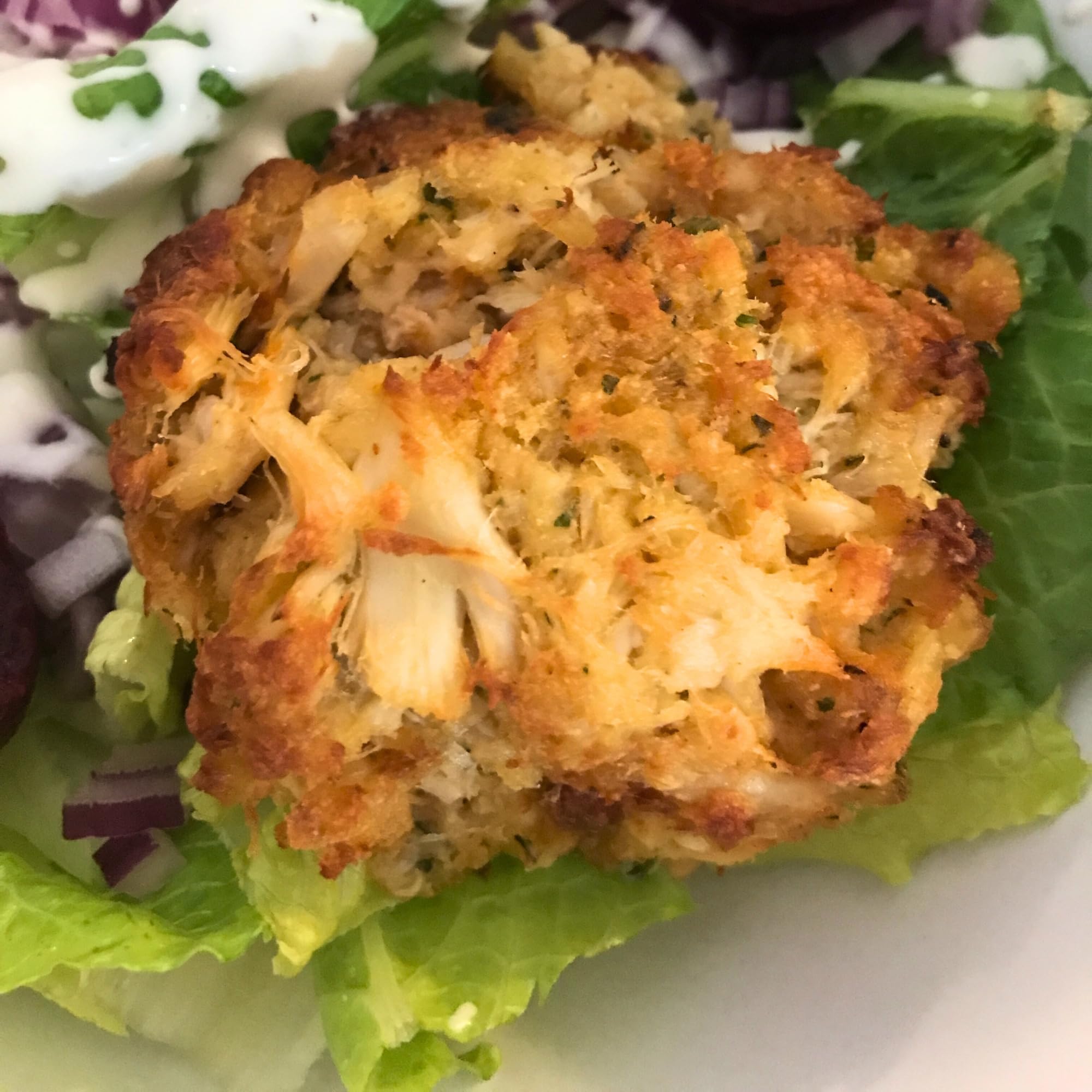 Premium Jumbo Lump Crab Cakes - 80% Lump Crab Meat, 6oz (Pack of 12) | Gourmet Seafood for Dinner Parties, Special Occasions & Fine Dining