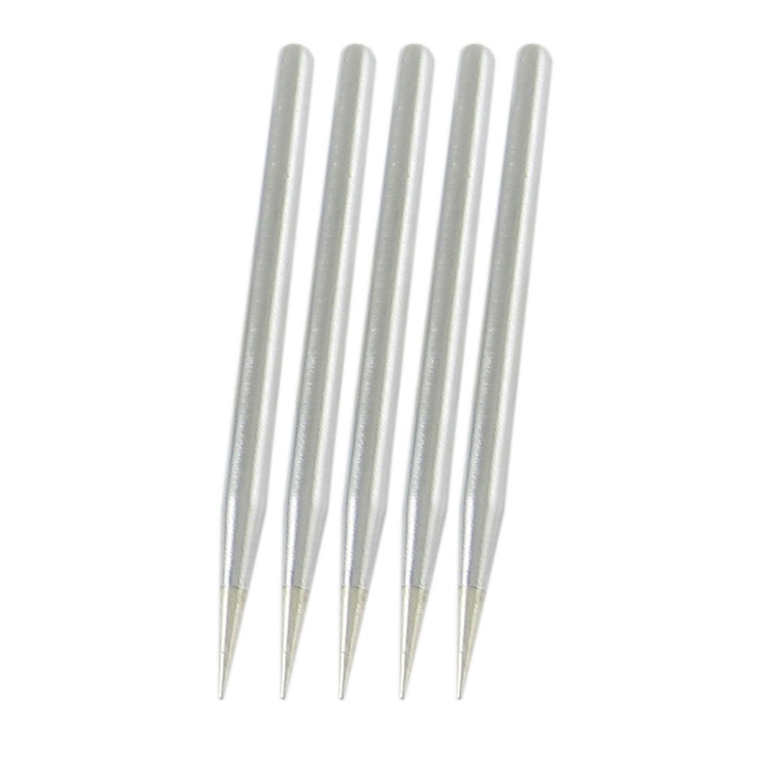 IIVVERR 5-Pack Replaceable Soldering Iron Tips for 30W Soldering Station - Compatible with Most Soldering Irons - Perfect for Electronics Repair, DIY Projects & Circuit Board Work