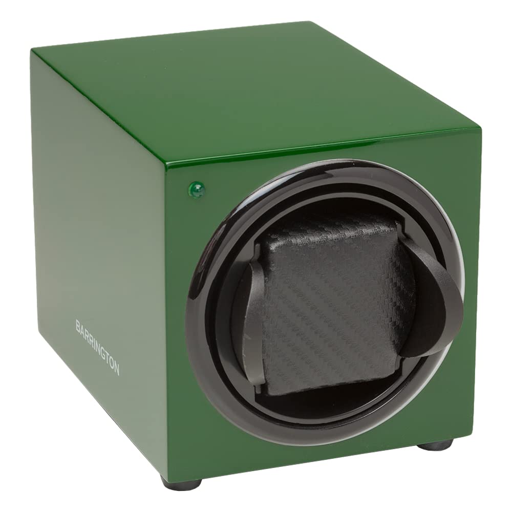 Premium Single Watch Winder for Automatic Watches - Ultra Quiet Japanese Motor | Luxury Watch Storage for Rolex, Omega & More | Adjustable 650-1950 TPD | AC/Battery Powered | Perfect for Travel, Office & Home Display