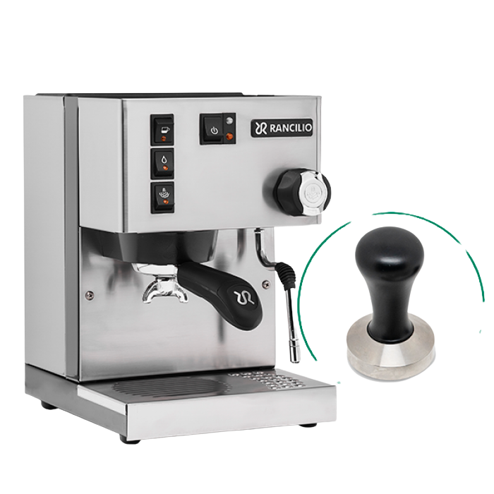 Rancilio Silvia M V6 Espresso Machine - Professional Grade Italian Coffee Maker for Home Baristas | Perfect for Latte, Cappuccino & Espresso Drinks