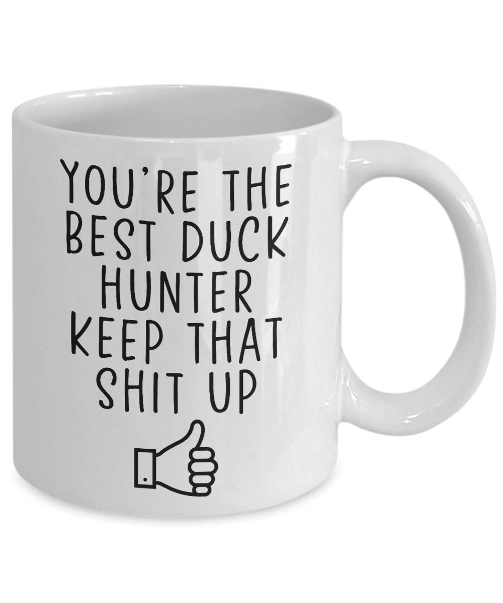 Duck Hunting Gifts for Men - Insulated Coffee Mug for Duck Hunters - Perfect for Hunting Trips & Outdoor Adventures
