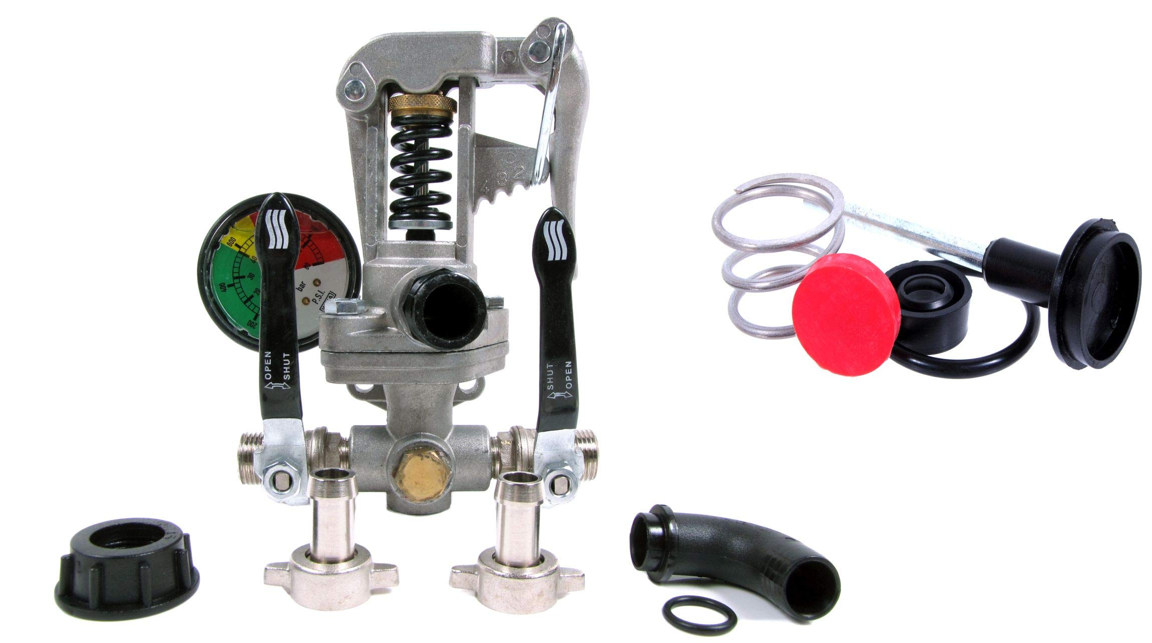 Hypro 9910-GS40GI Pressure Regulator with Repair Kit - 2-Piece Bundle for Agricultural Sprayers & Irrigation Systems