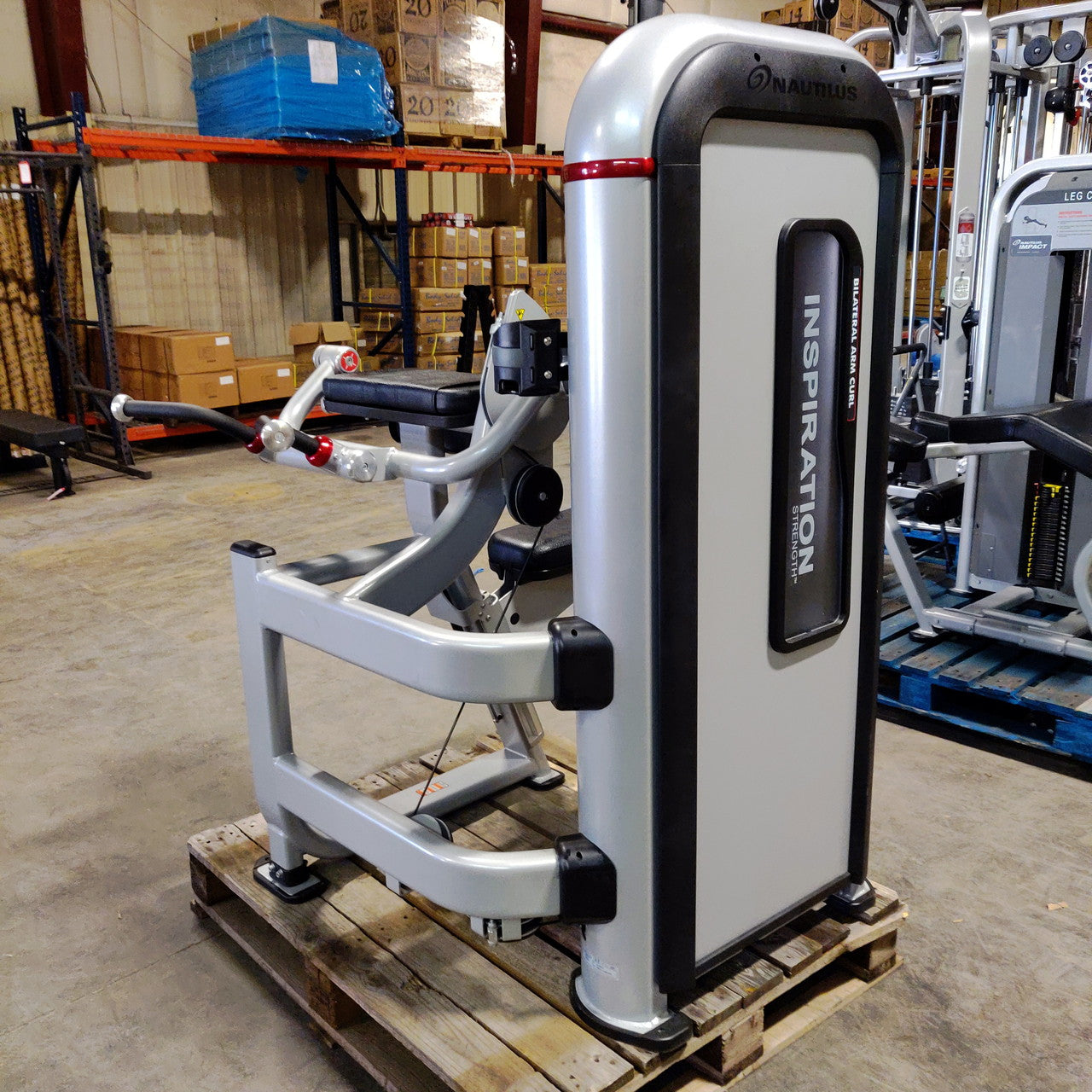 Nautilus Bicep Curl Machine - Premium Arm Curl Equipment for Home & Gym Strength Training | Perfect for Bicep Workouts, Muscle Building & Fitness Enthusiasts