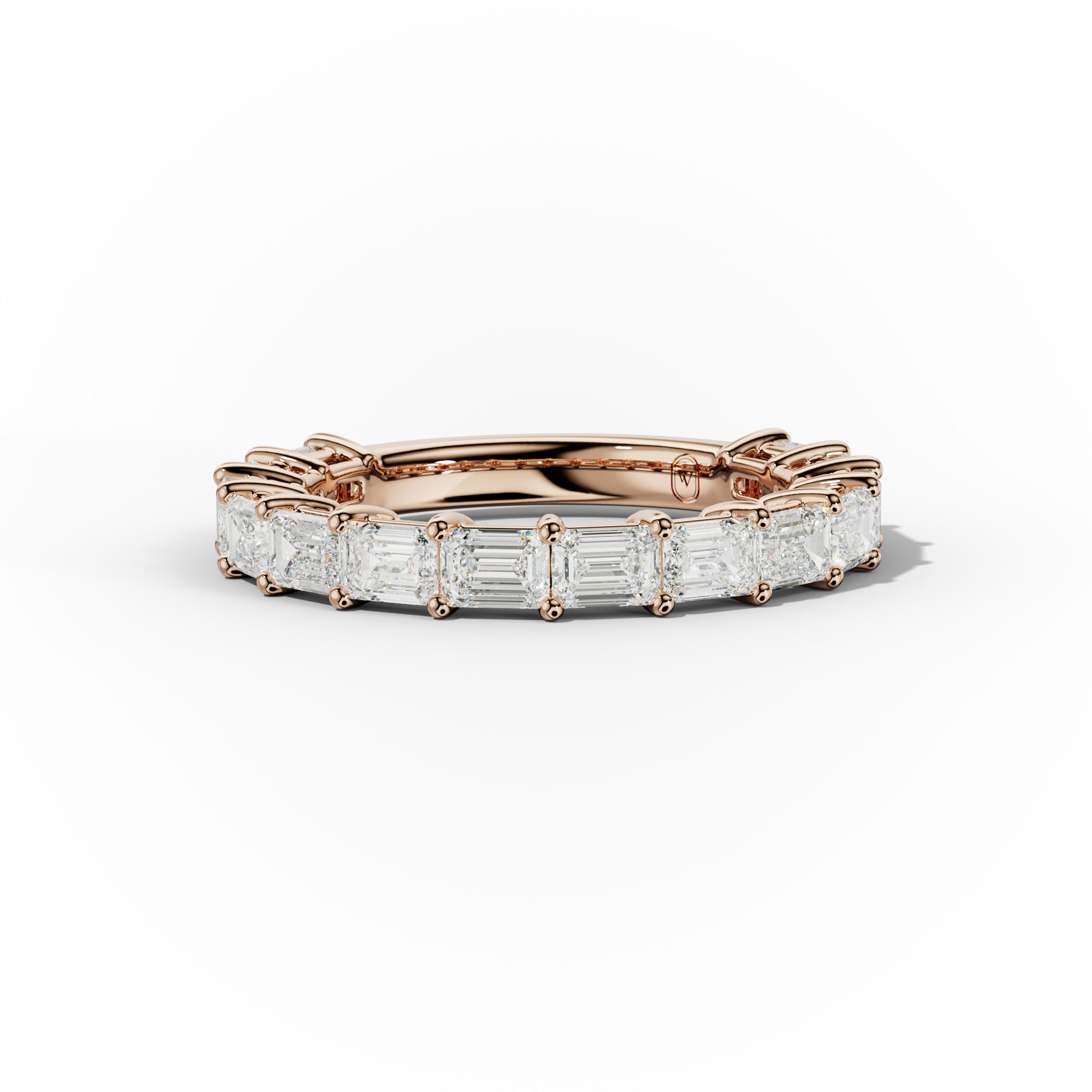 2.0 Carat East West Emerald Cut Diamond Anniversary Band for Women - Elegant Wedding Ring, Stackable Engagement Ring, Gift for Her - Perfect for Anniversaries, Proposals & Special Occasions