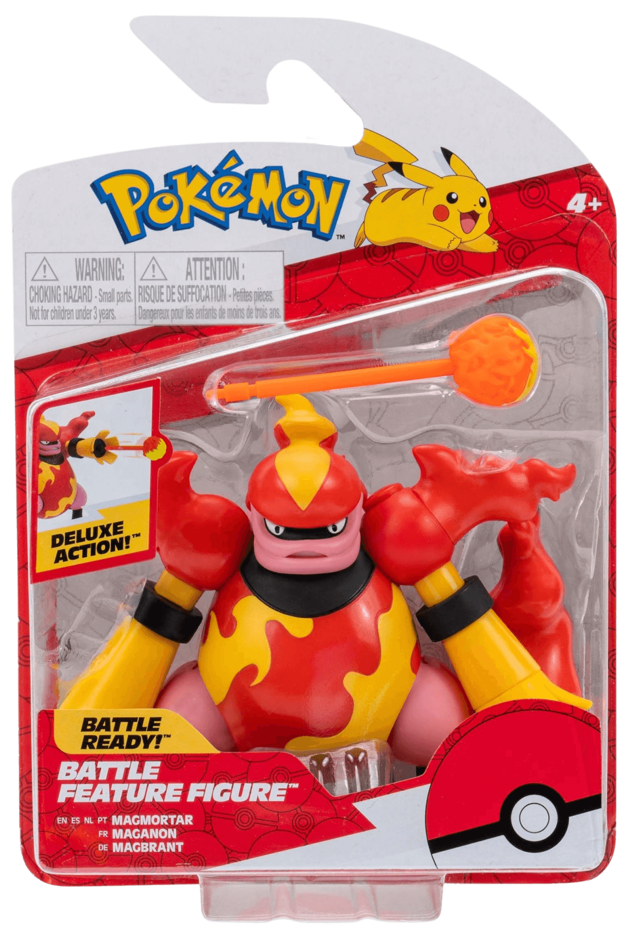 Jazwares Pokemon Battle Feature Action Figures - Pikachu, Charizard & More for Epic Battles | Collectible Toys for Kids & Adults | Perfect for Play, Display & Gifts