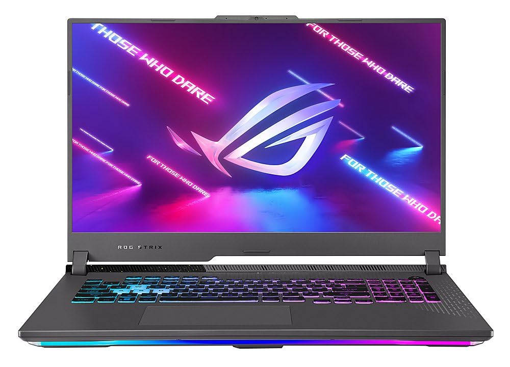 ASUS ROG Strix G17 Gaming Laptop (2024) - AMD Ryzen 9 7845HX 12-Core Processor, NVIDIA GeForce RTX 4060 8GB GPU, 48GB DDR5 RAM, 4TB SSD, 17.3
