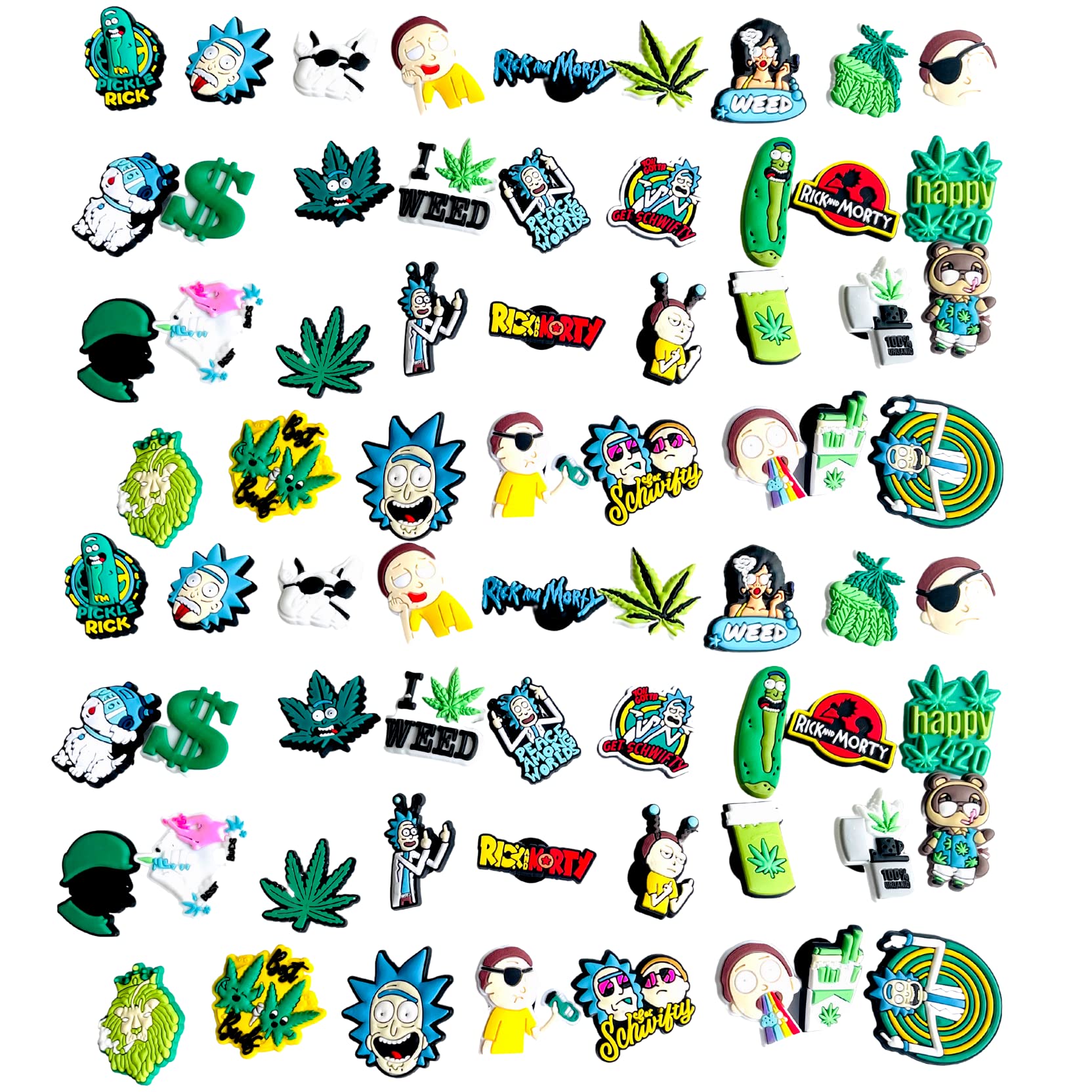 Adorable Shoe Charms for Kids, Girls & Teens - Kawaii Clog & Sandal Charms, Bracelet Decorations & Party Favors - Perfect for DIY Accessories, Birthday Gifts & Fashion Styling